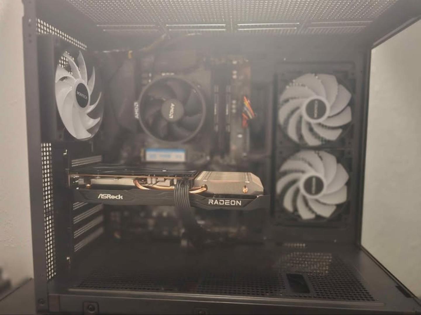 Gaming PC - Ryzen 5 5500, RX 6600, 16GB ram, 1TB storage - Clean & Ready to Use
