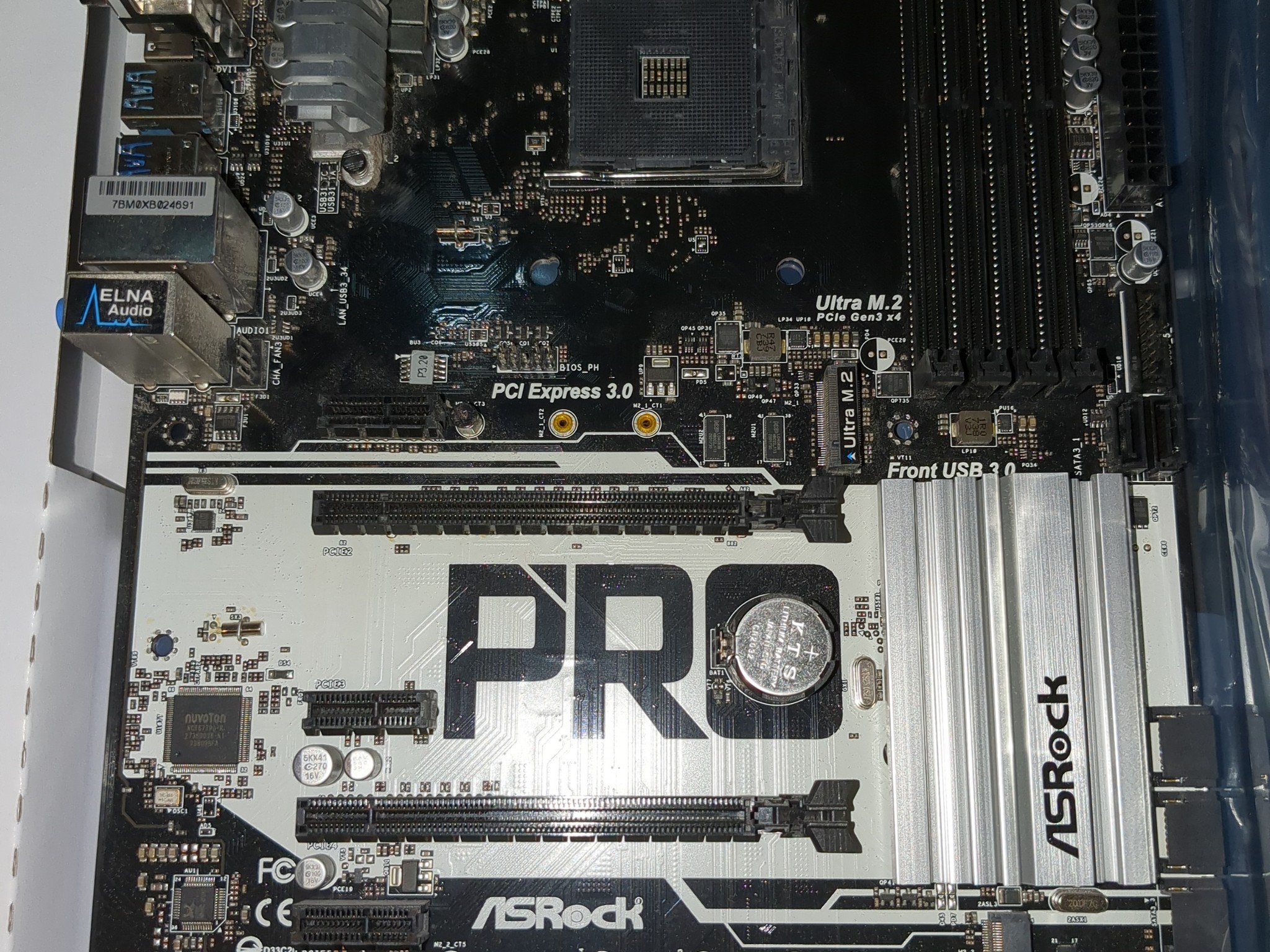 ASRock AB350 Pro4 Am4 Motherboard