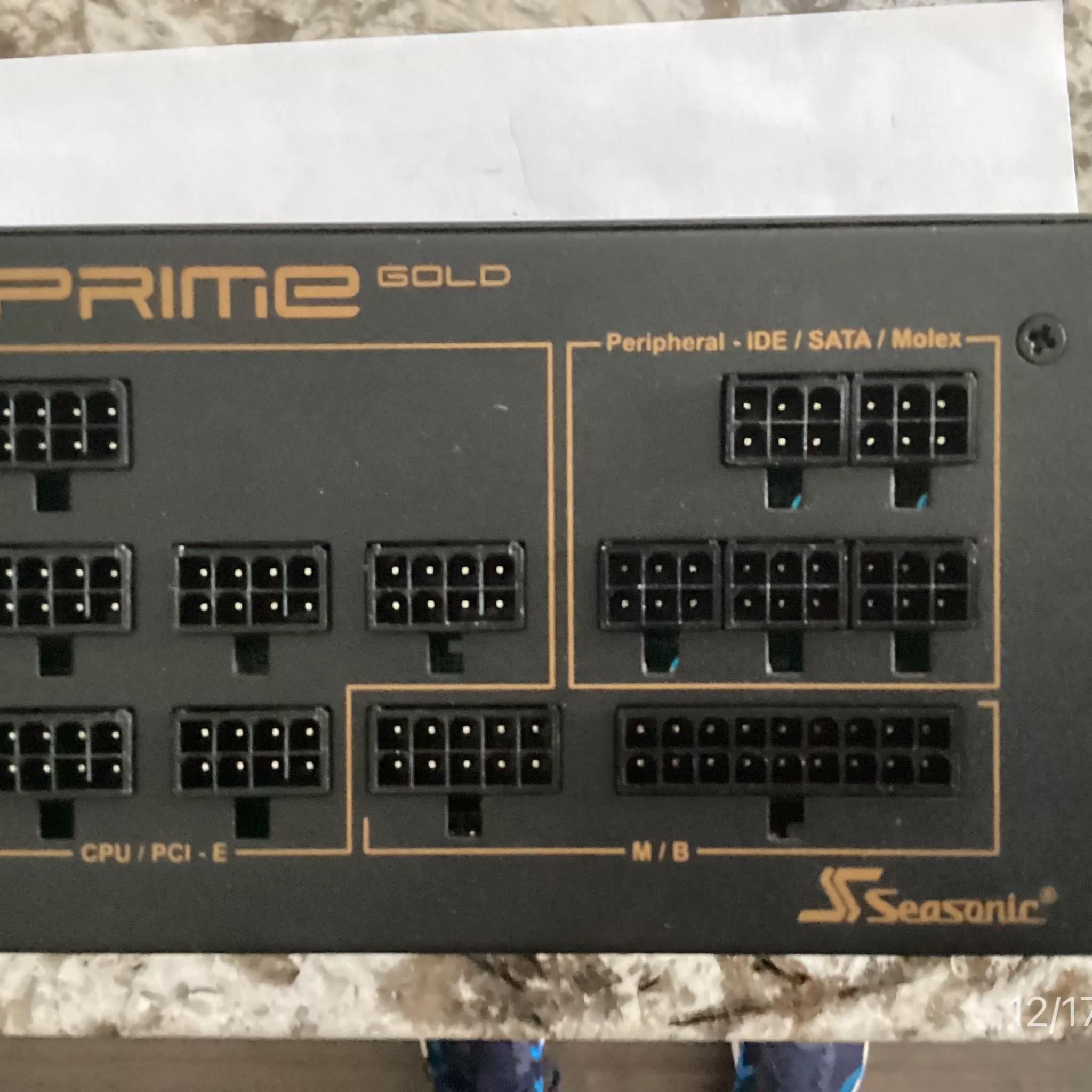 ++ NEW ++ SeaSonic PRIME GX-850, 850W 80+ Gold, Full Modular, Japanese Capacitor, 12 Yr Warranty
