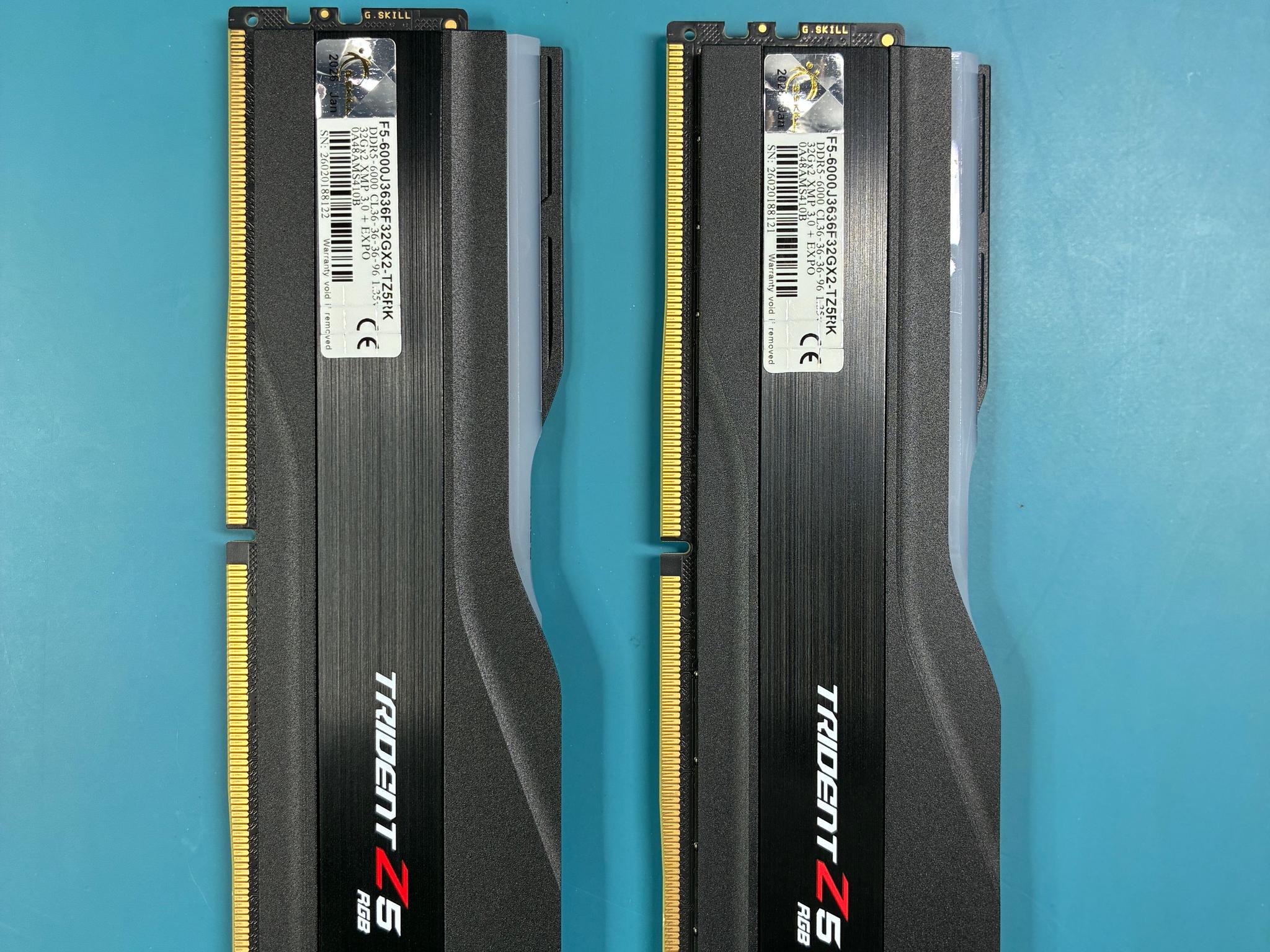 G.SKILL Trident Z5 RGB DDR5 64GB kit (Memory)