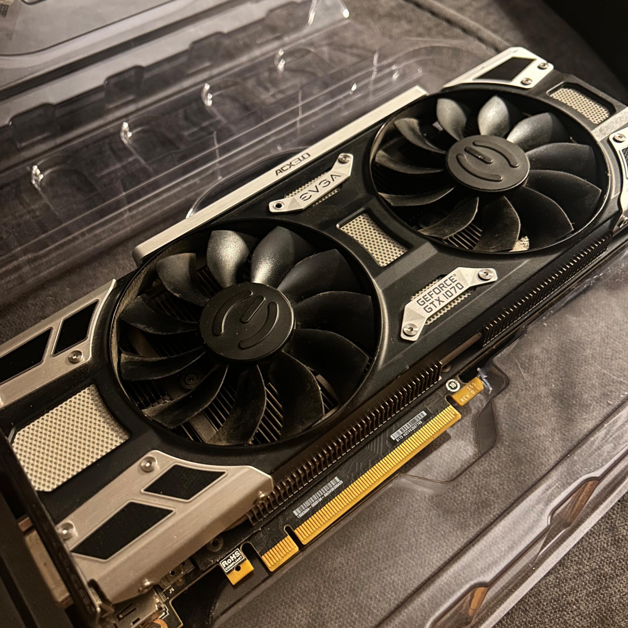 EVGA GTX1070 SC Nvidia GPU 8GB Gaming