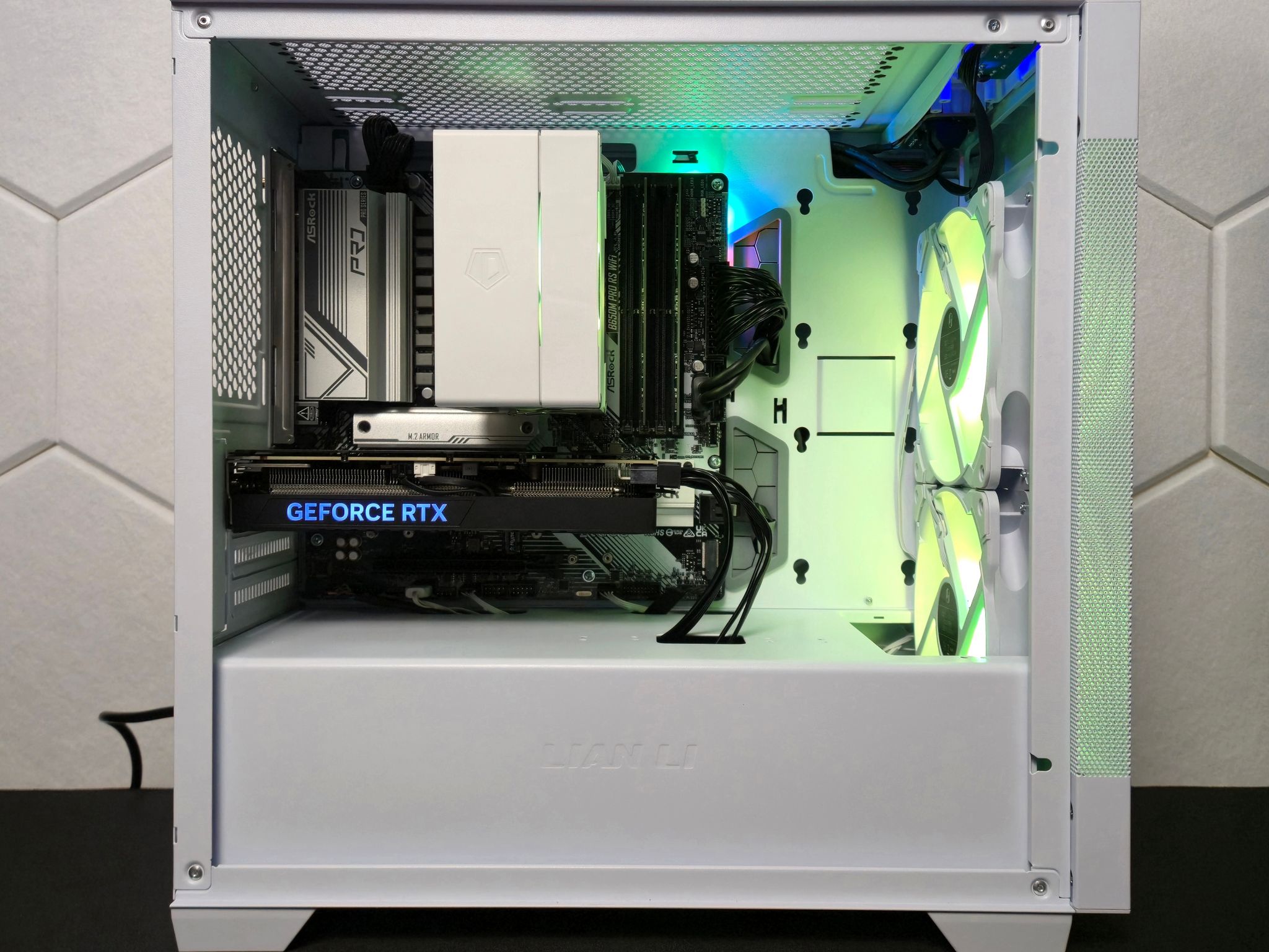 RTX 4060TI 8GB | Ryzen 7 8700F | 16GB DDR5 | 512GB SSD + 1TB HDD | Win 11 Home | WIFI+BT "Wisp"