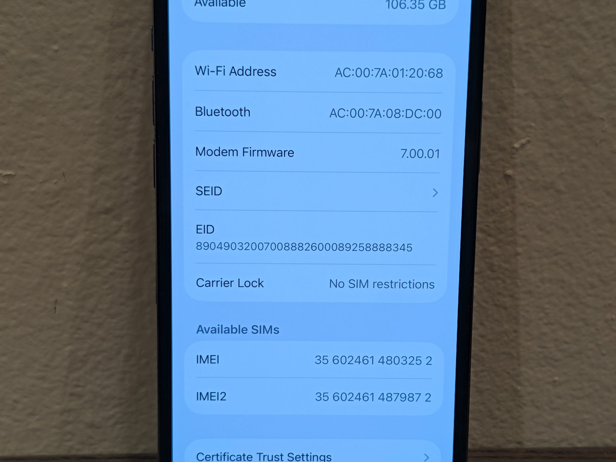Apple iPhone 13 Pro - 128GB - Sierra Blue - Unlocked - Good Condition
