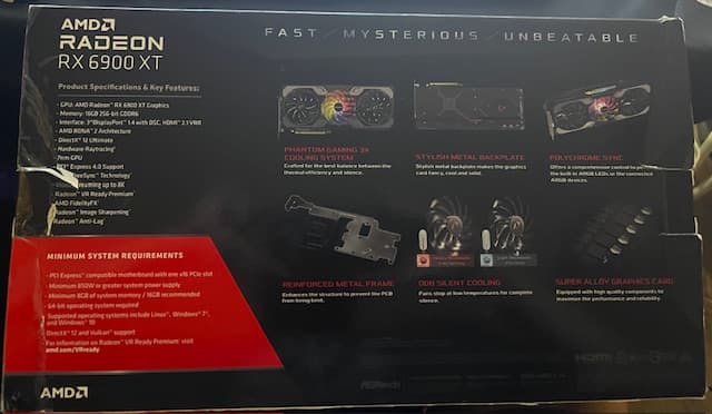 ASRock Phantom Gaming Radeon RX 6900 XT 16GB