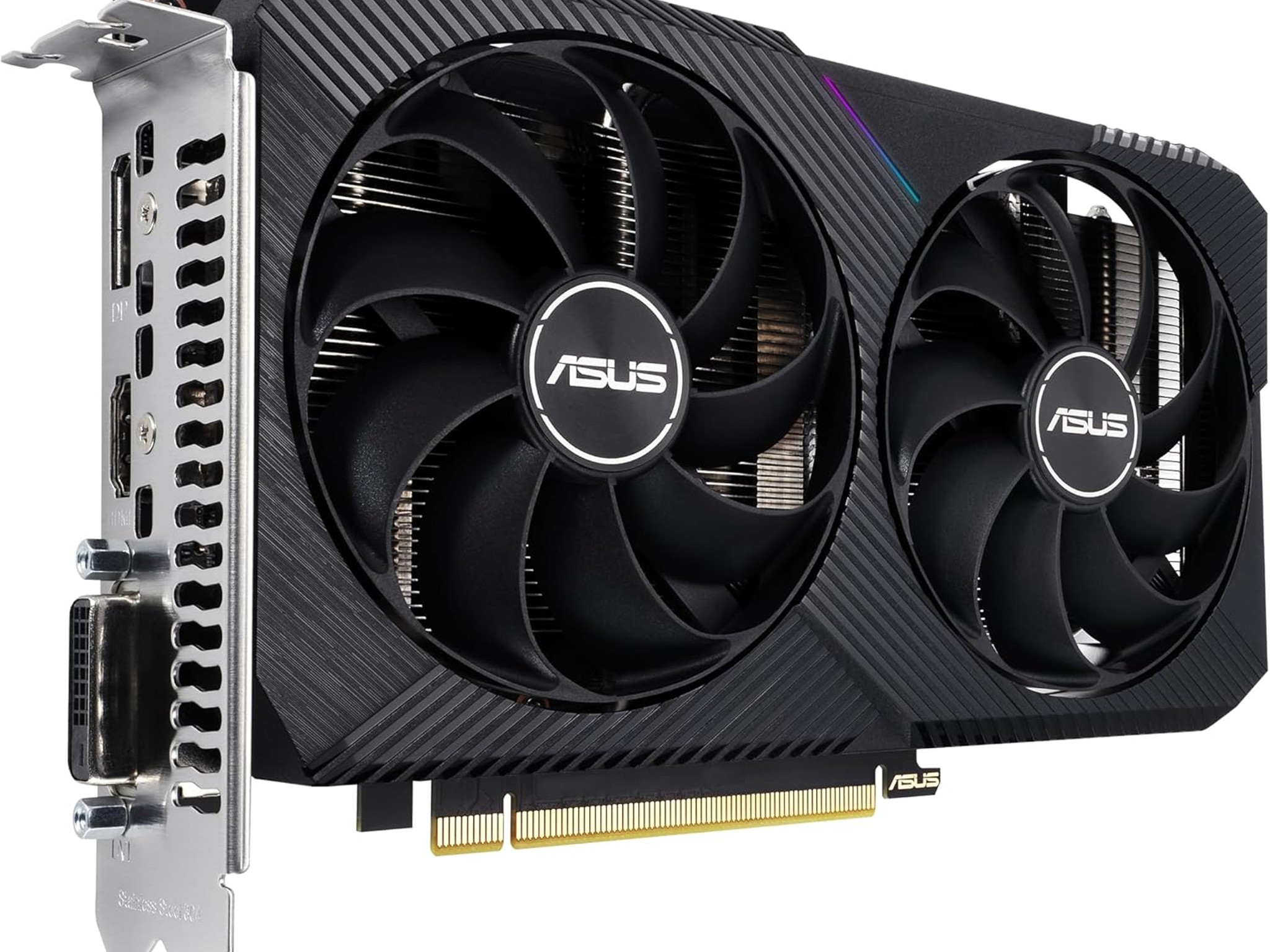 ASUS RTX DUAL 3050 8GB V2 OC GDDR6 DUAL-RTX3050-O8G-V2 Video Graphics Card