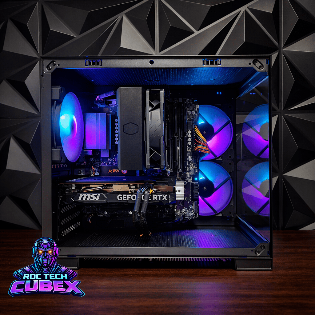 CUBEX High FPS Gaming PC – RTX 4060 | Ryzen 5 3600 | 16GB RAM | ARGB