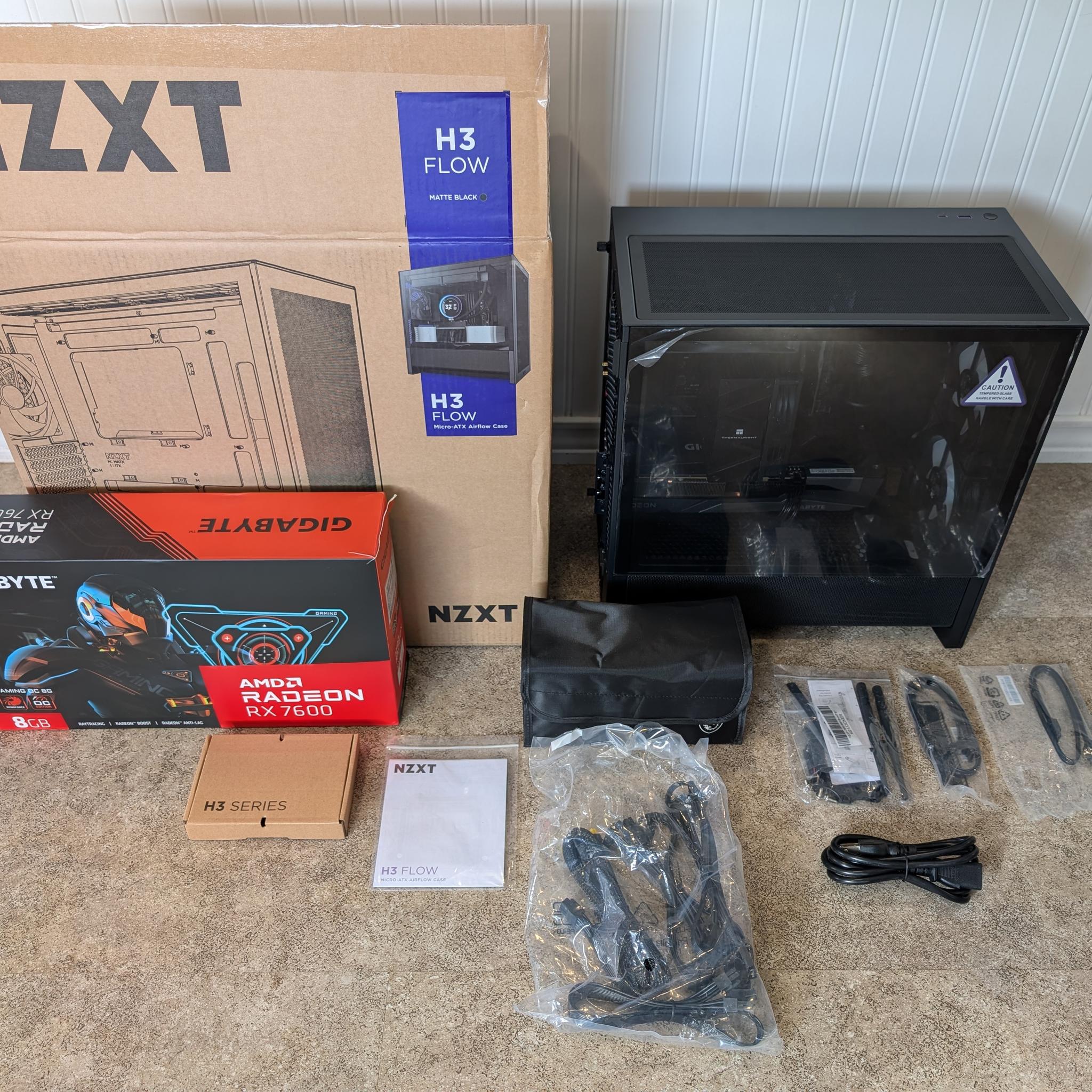 RYZEN 7600 | RX7600 | 32GB DDR5 | 1TB | WIFI | Windows11Pro