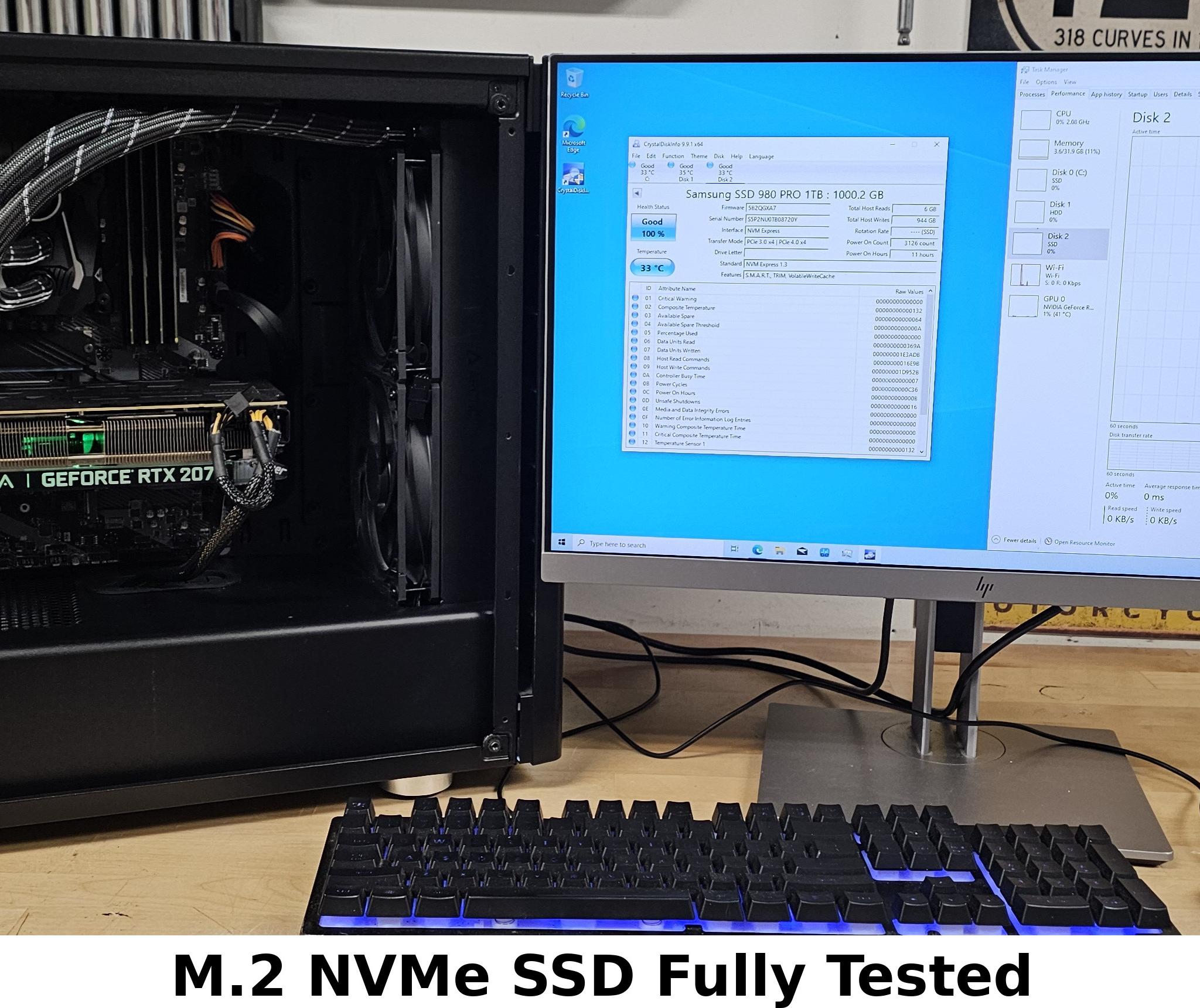 1TB NVMe M.2 SSD Samsung 980 PRO