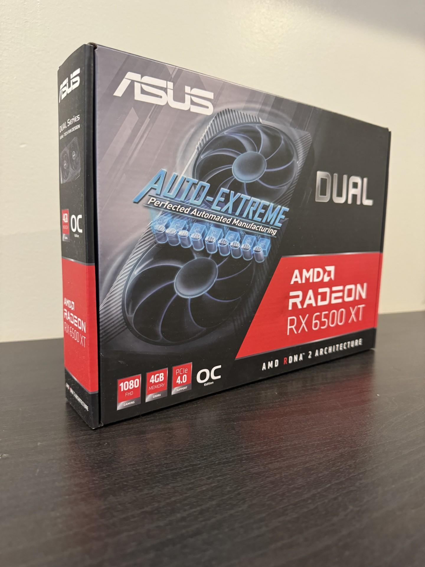 BRAND NEW - ASUS AMD RX 6500 XT OC