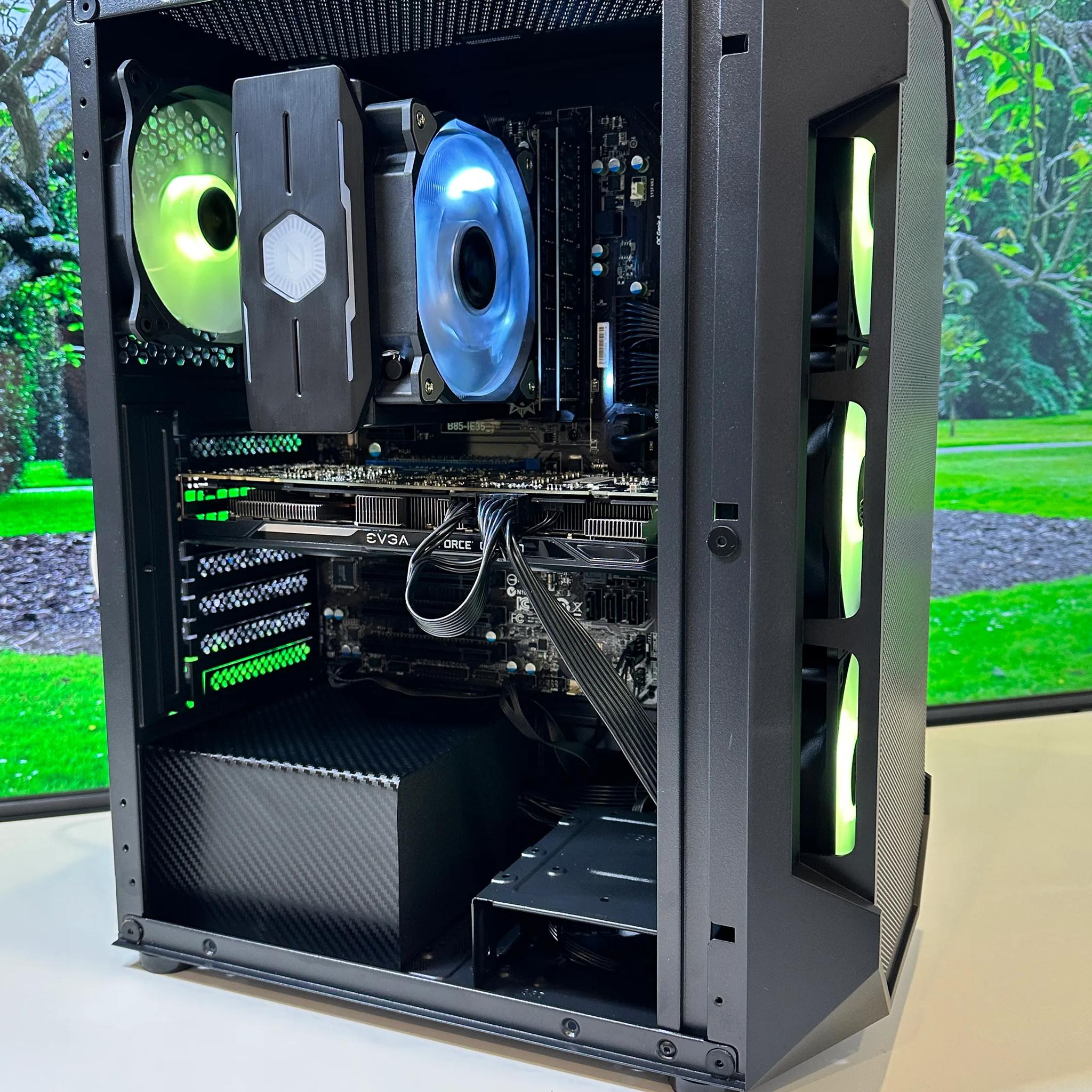 🔫💣For the 💵 💰-Budget Gaming PC-Nvidia GTX 970-Intel Xeon 1270 V3-16GB DDR4 RAM-500GB SSD