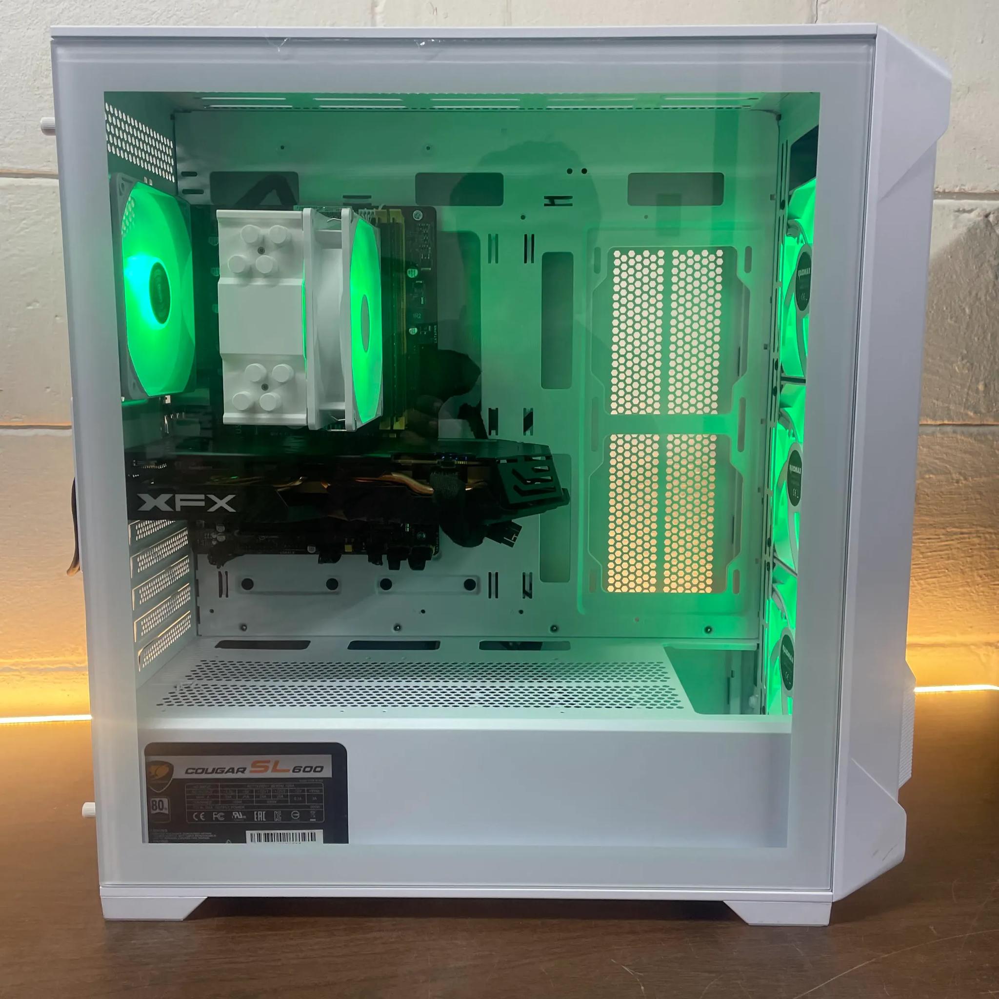 Budget Gamer PC | GTA & Fortnite READY | Intel i7 / RX580 / 8GB / 1.1TB Win 11 Pro + Wi-Fi
