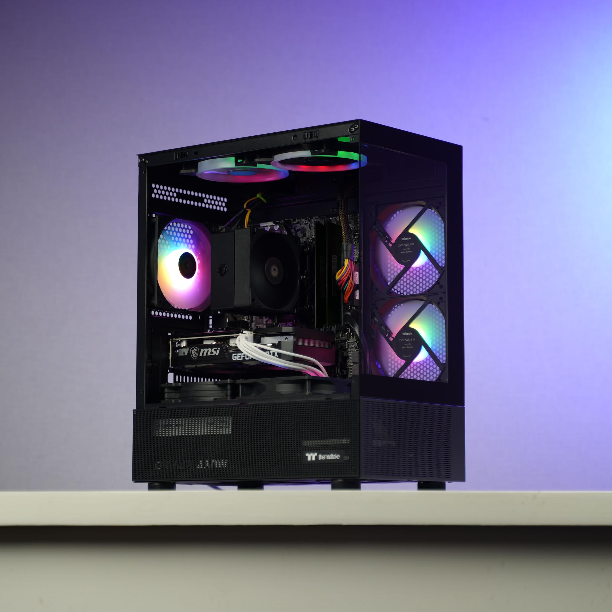 “VIEWFORM” RTX 3050 Intel i7 7700 16GB 1.3TB Windows 11 Gaming PC Powerhouse
