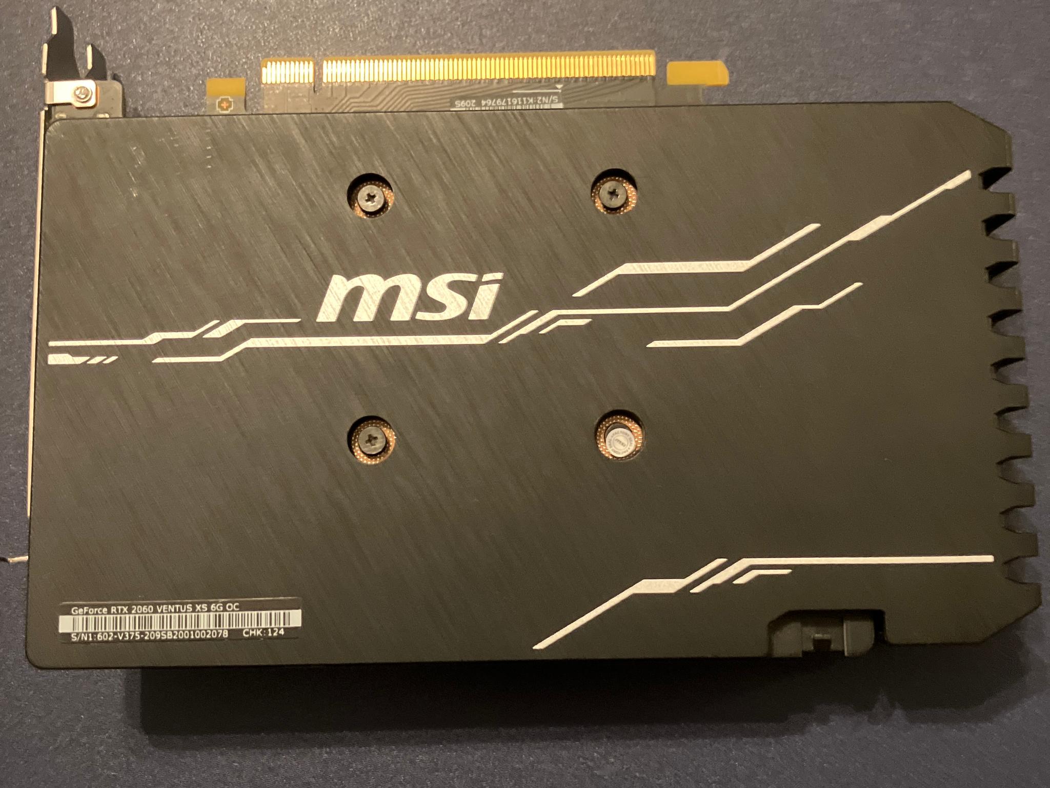 MSI GeForce RTX 2060 VENTUS XS 6G OC - Image 2