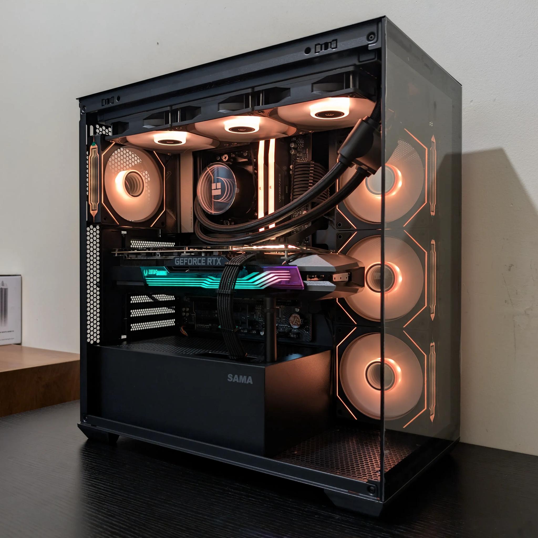🐦‍⬛4K Gaming Beast | RTX 4070 Ti Super | Ryzen 7 7700 | 2TB SSD | 32GB RAM | WiFi 6 & BT🐦‍⬛