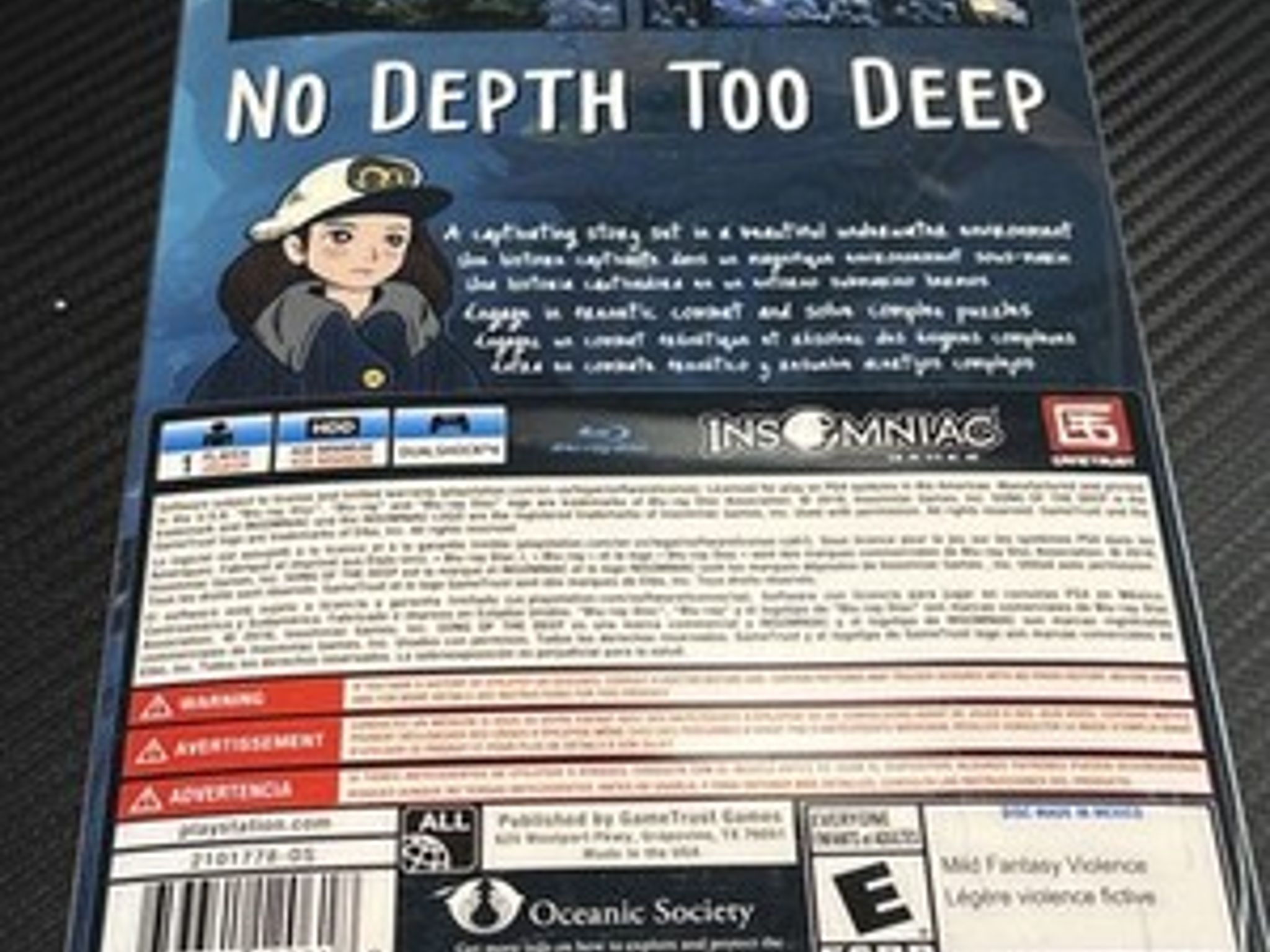 Song of the Deep Collectors Edition PS4Game Steelbook Watch Cards Puzzle Book ED