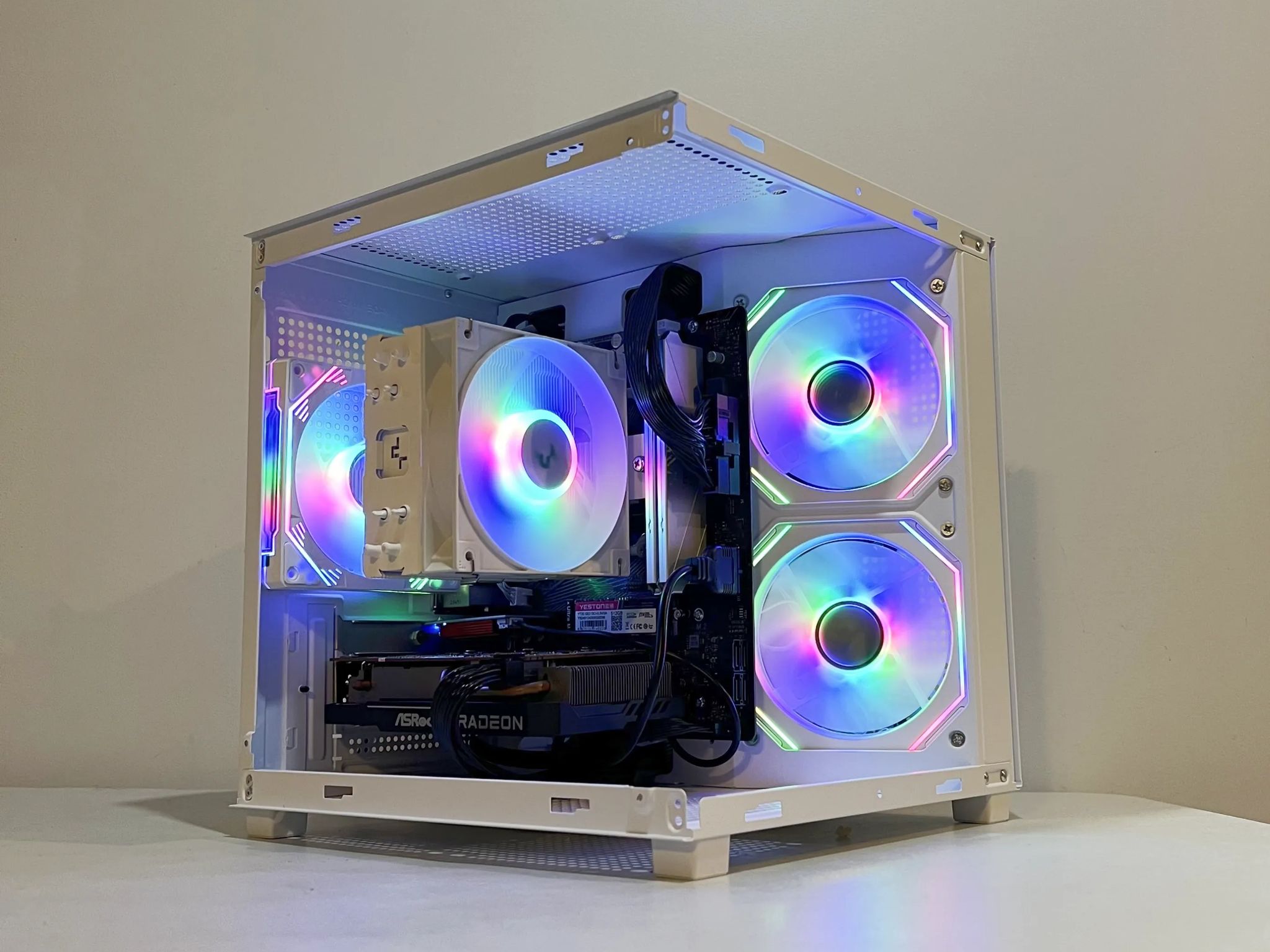 🔥SALE🔥 R5-4500|RX 6500XT|WIFI|ARGB Fans|16GB RAM-DepxTech Pre-Built PC