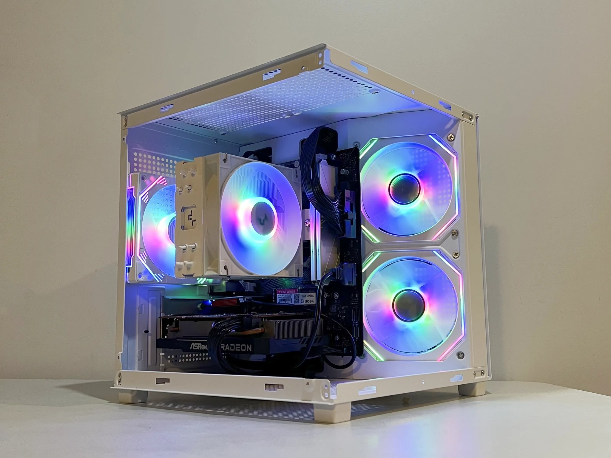 🔥SALE🔥 R5-4500|RX 6500XT|WIFI|ARGB Fans|16GB RAM-DepxTech Pre-Built PC