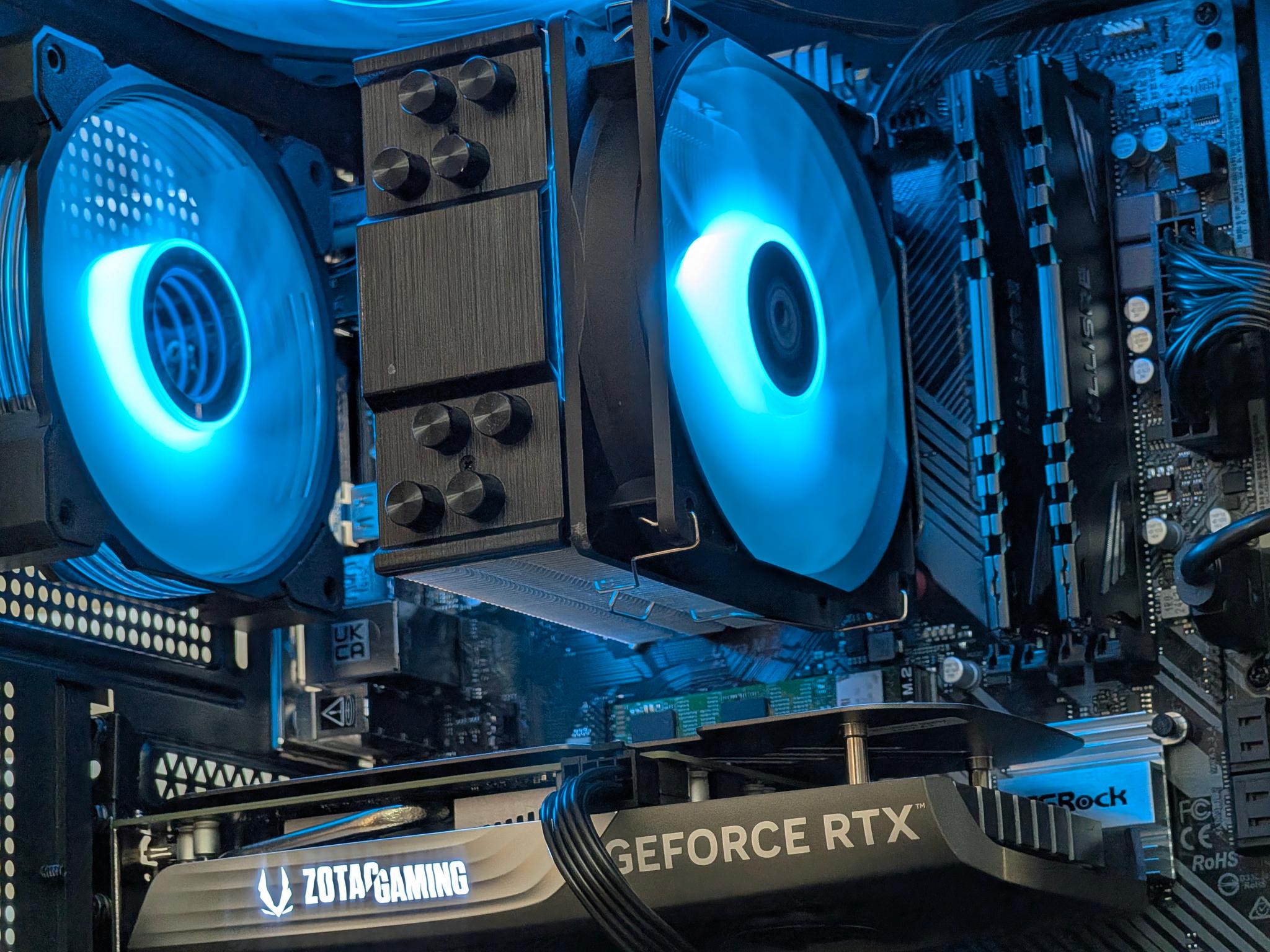 💙🖤Ryzen 7 3700x | RTX 4060 | 32GB DDR4 | 1TB SSD | Gaming PC🖤💙