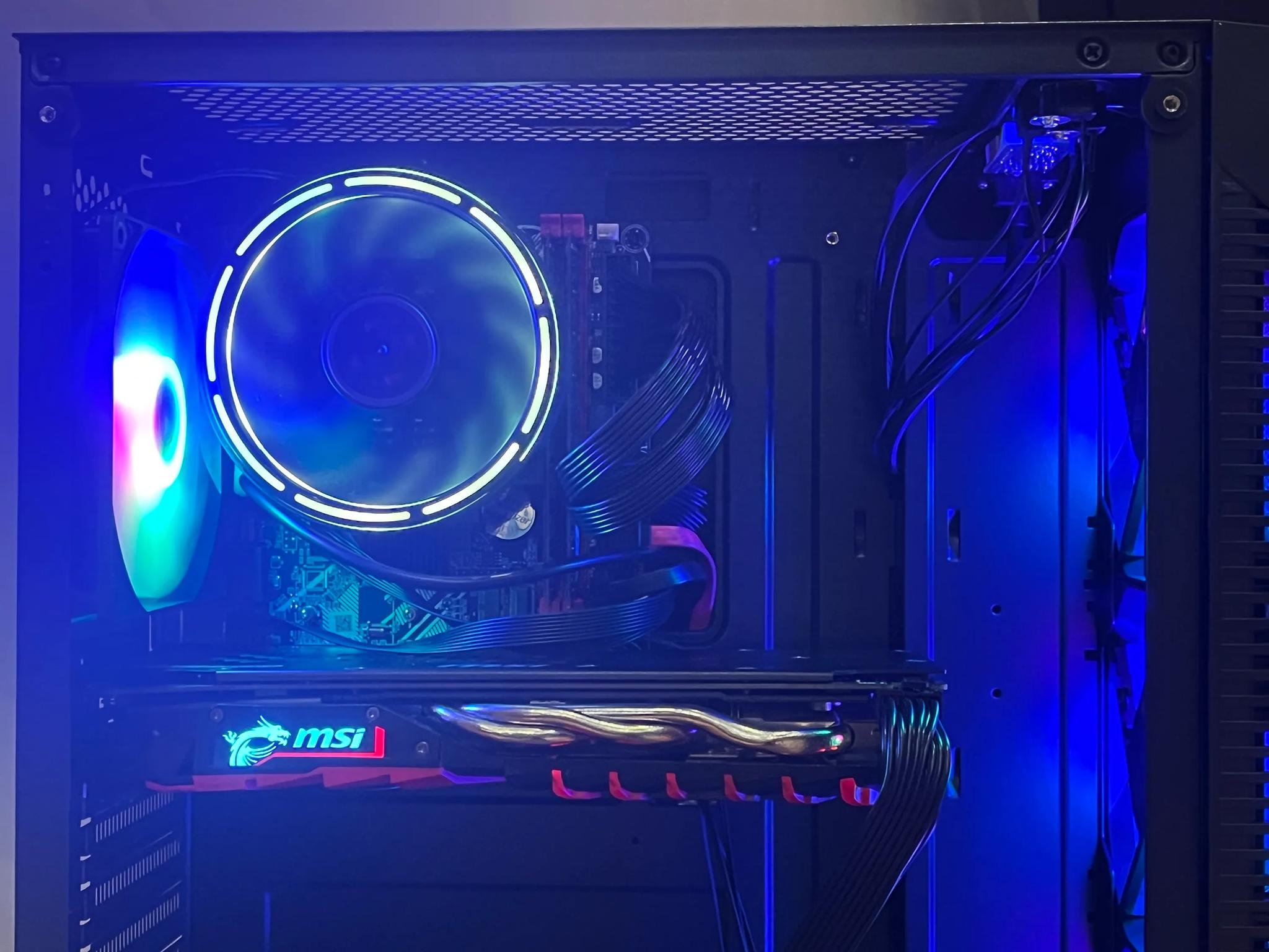 Budget Gaming PC | RX 580 | Intel i5 | 16gb Ram | SSD + HD | RGB