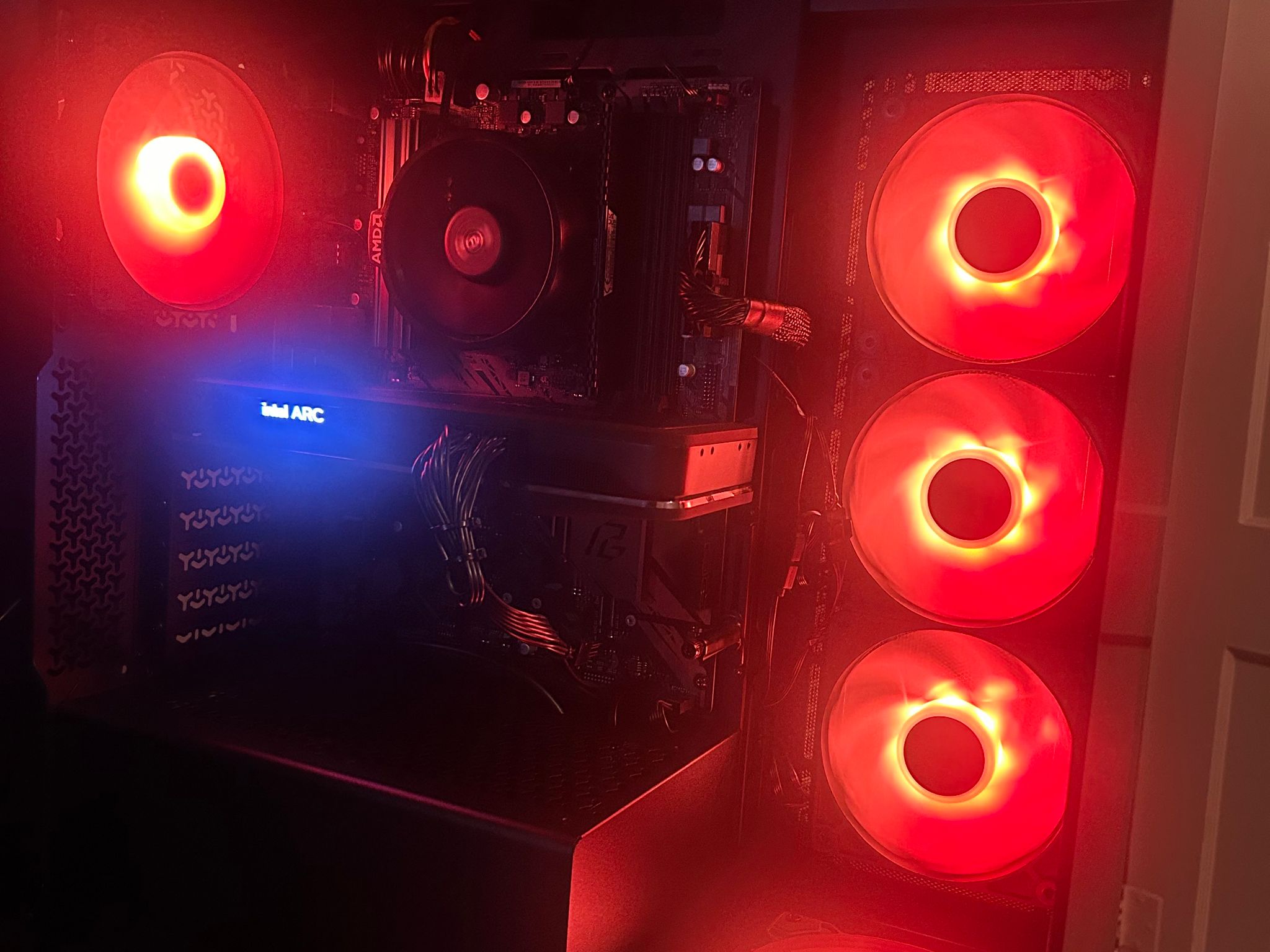 Arc A750 Custom Gaming PC - Ryzen 5 3600, 16GB RAM