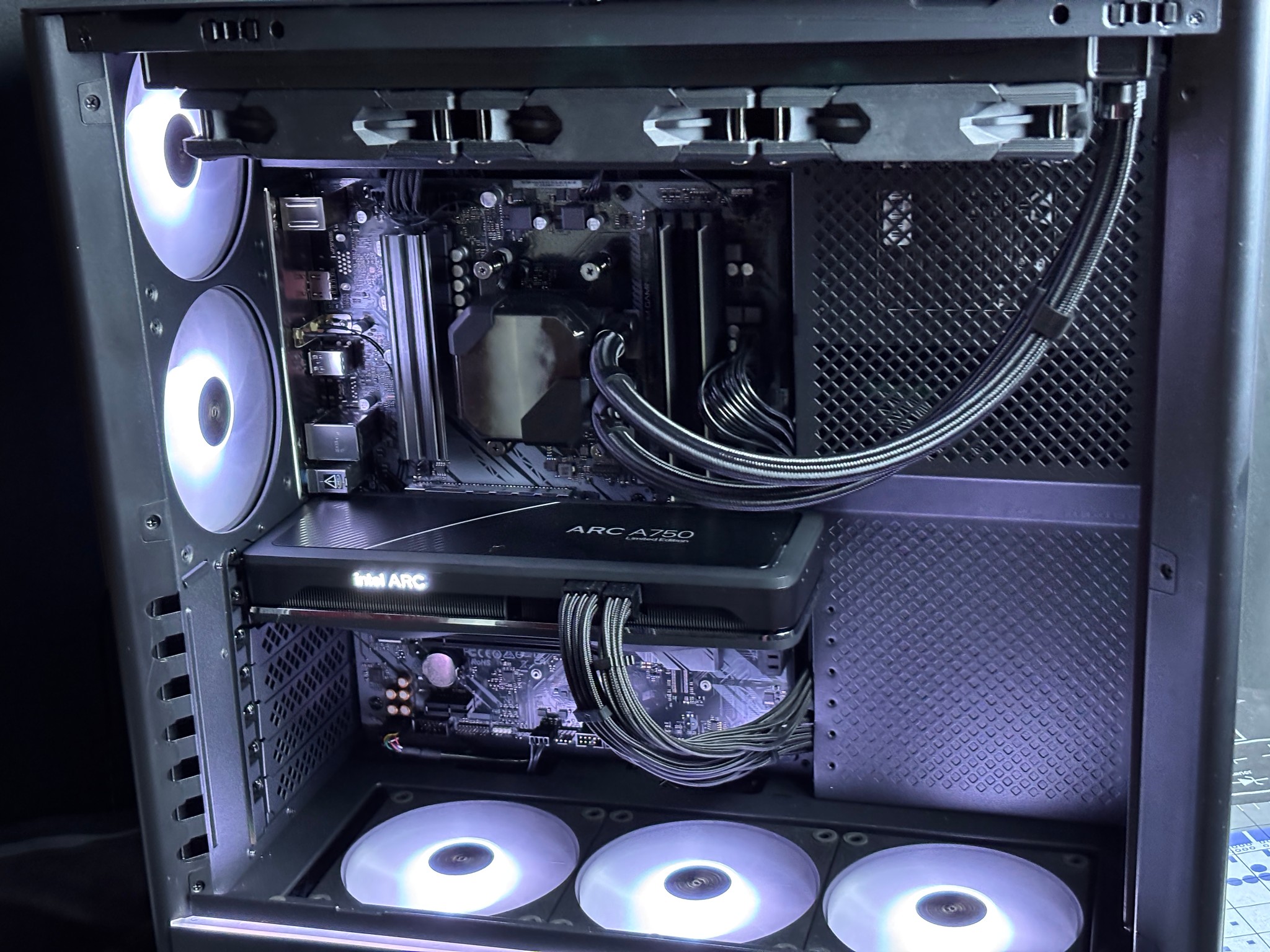 🖤WICKED PC🖤 Ryzen 5 5500 | Arc A750 | 16gb DDR4 | 500 GB M.2 SSD🔥