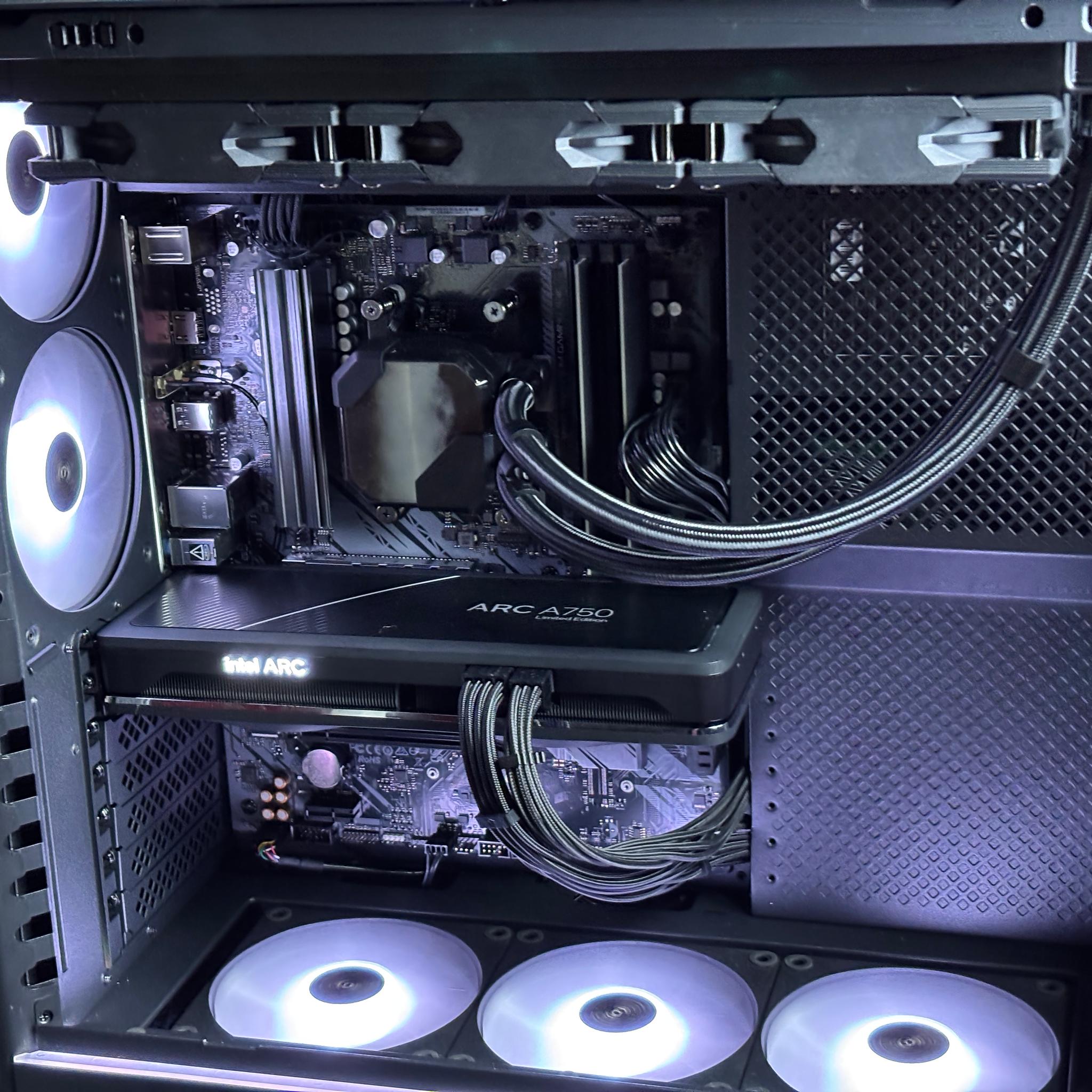 🖤GAMING PC🖤 Ryzen 5 5500 | Arc A750 | 16gb DDR4 | 500 GB M.2 SSD🔥