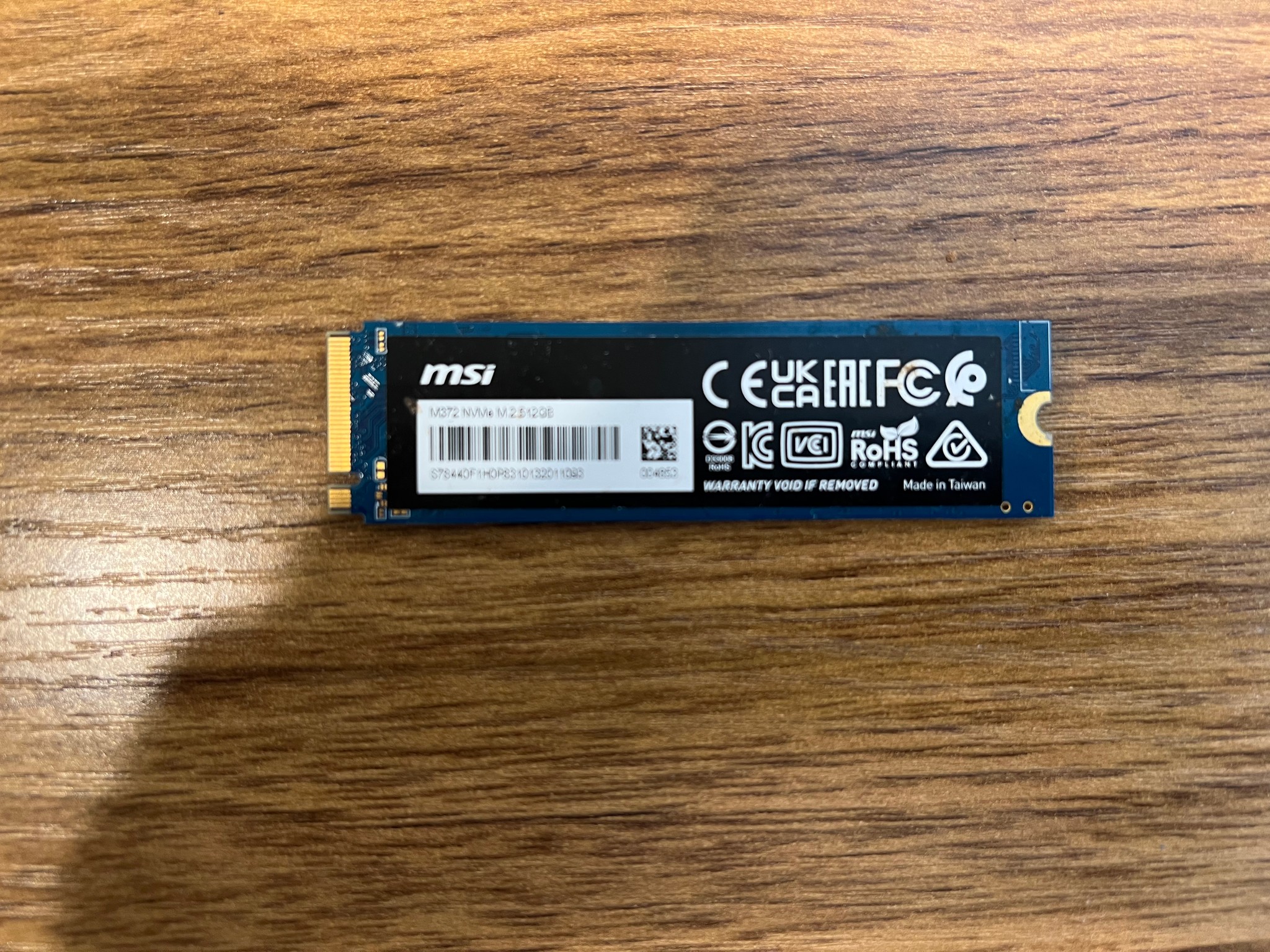 512GB MSI Spatium M372