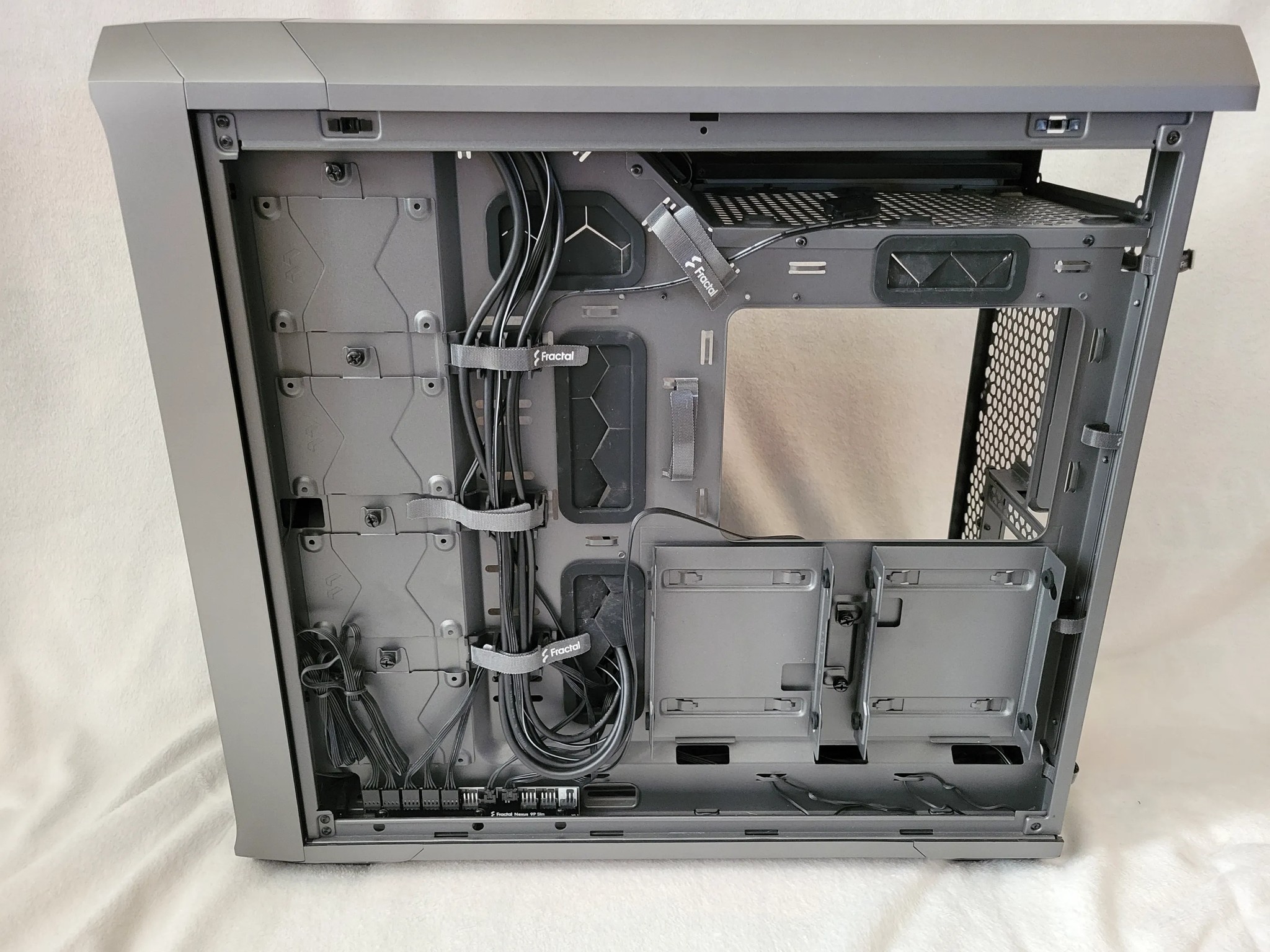 FRACTAL TORRENT EATX CASE, 2x180mm Front fans, NO RGB, Black