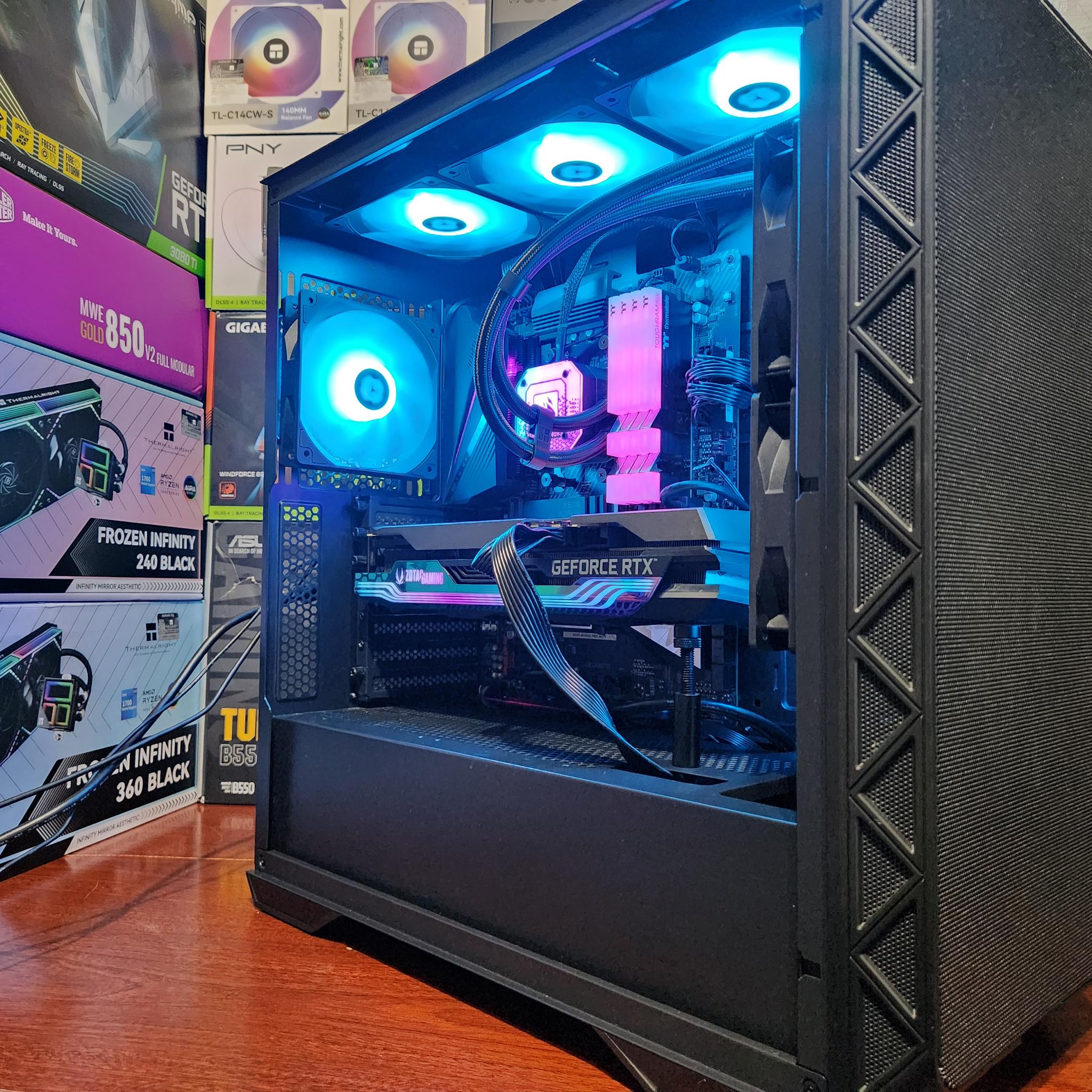 🌊 RTX 3080 TI 12 GB | Ryzen 7 5800X | 32GB DDR4 4000MTs | 2 TB NVME | WIFI + BT | AIO