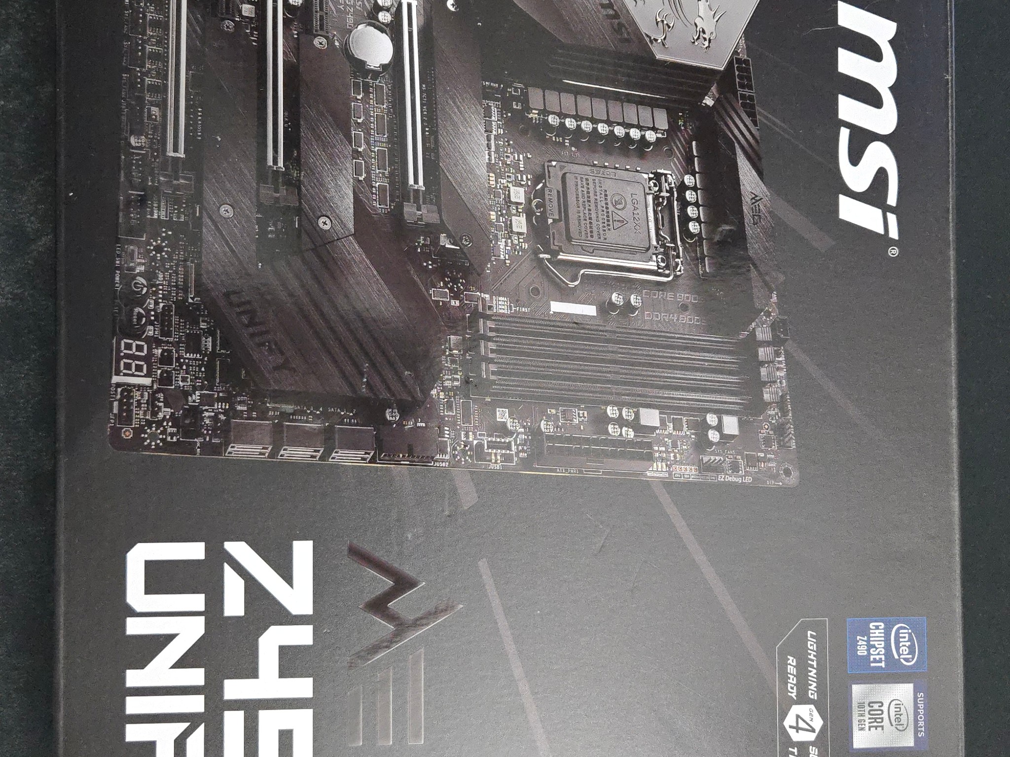 MSI MEG Z490 UNIFY ATX Motherboard