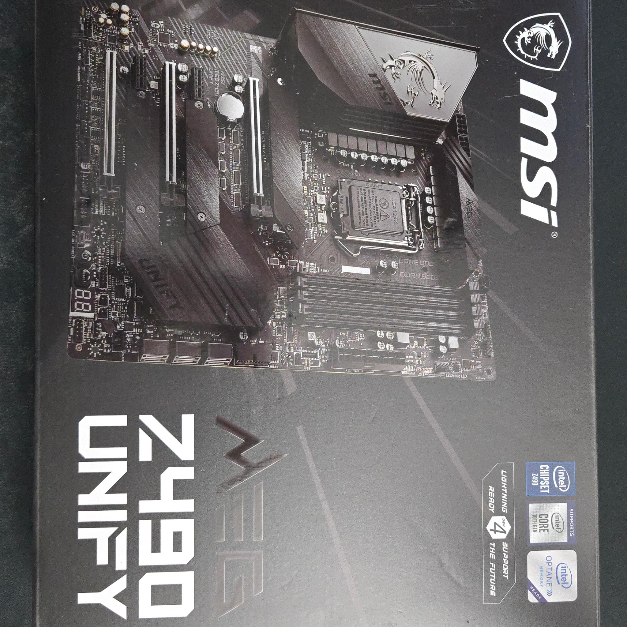 MSI MEG Z490 UNIFY ATX Motherboard