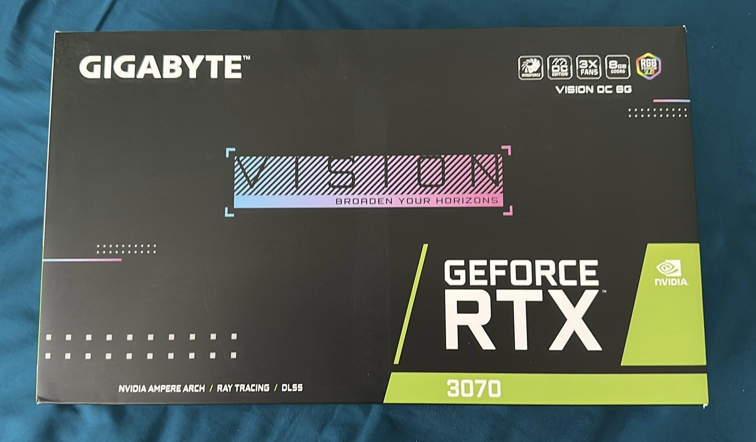 GIGABYTE GeForce RTX 3070 VISION OC 8GB