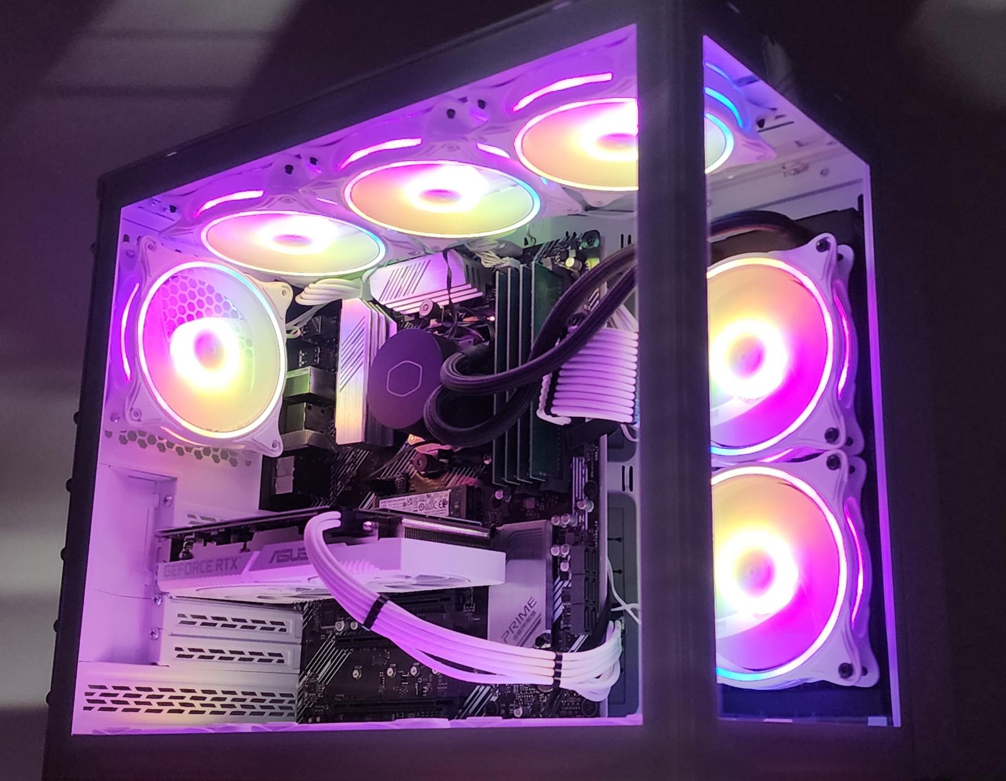 Gaming PC Ryzen 7 3700X 32GB RAM 1TB SSD RTX 3060 8GB Windows 11 Computer