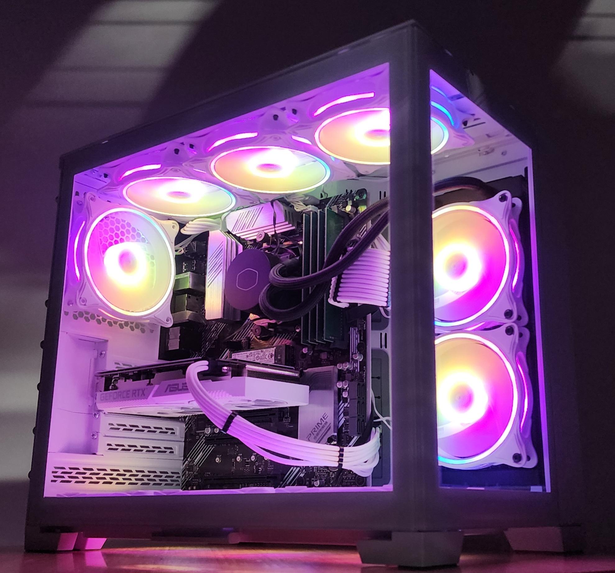 Gaming PC Ryzen 7 3700X 32GB RAM 1TB SSD RTX 3060 8GB Windows 11 Computer