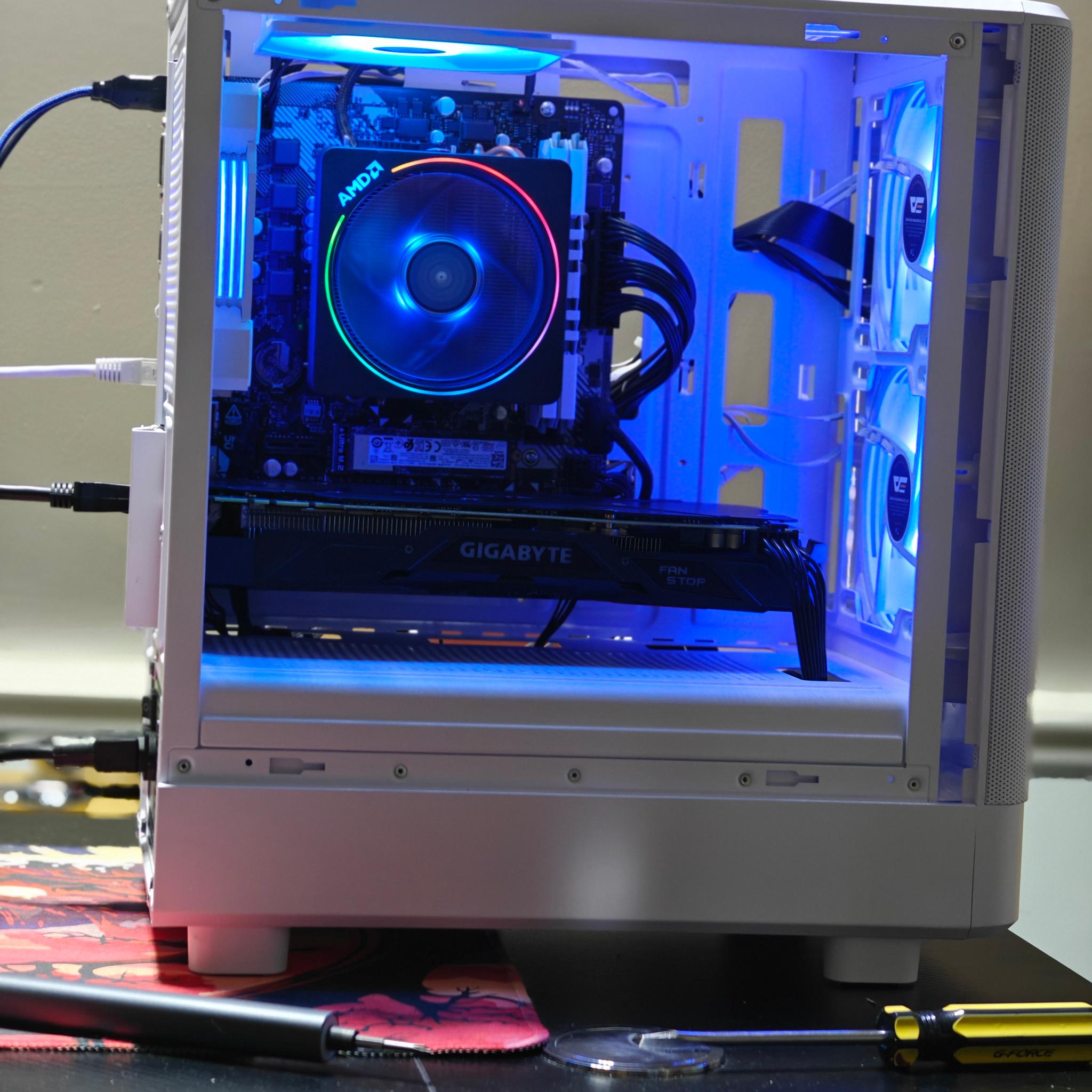 Gaming PC|AMD Ryzen 7 2700X|NVIDIA GTX 1080|16 GB DDR4 3200 CL16|1 TB NVME SSD M.2|Windows 11 Home