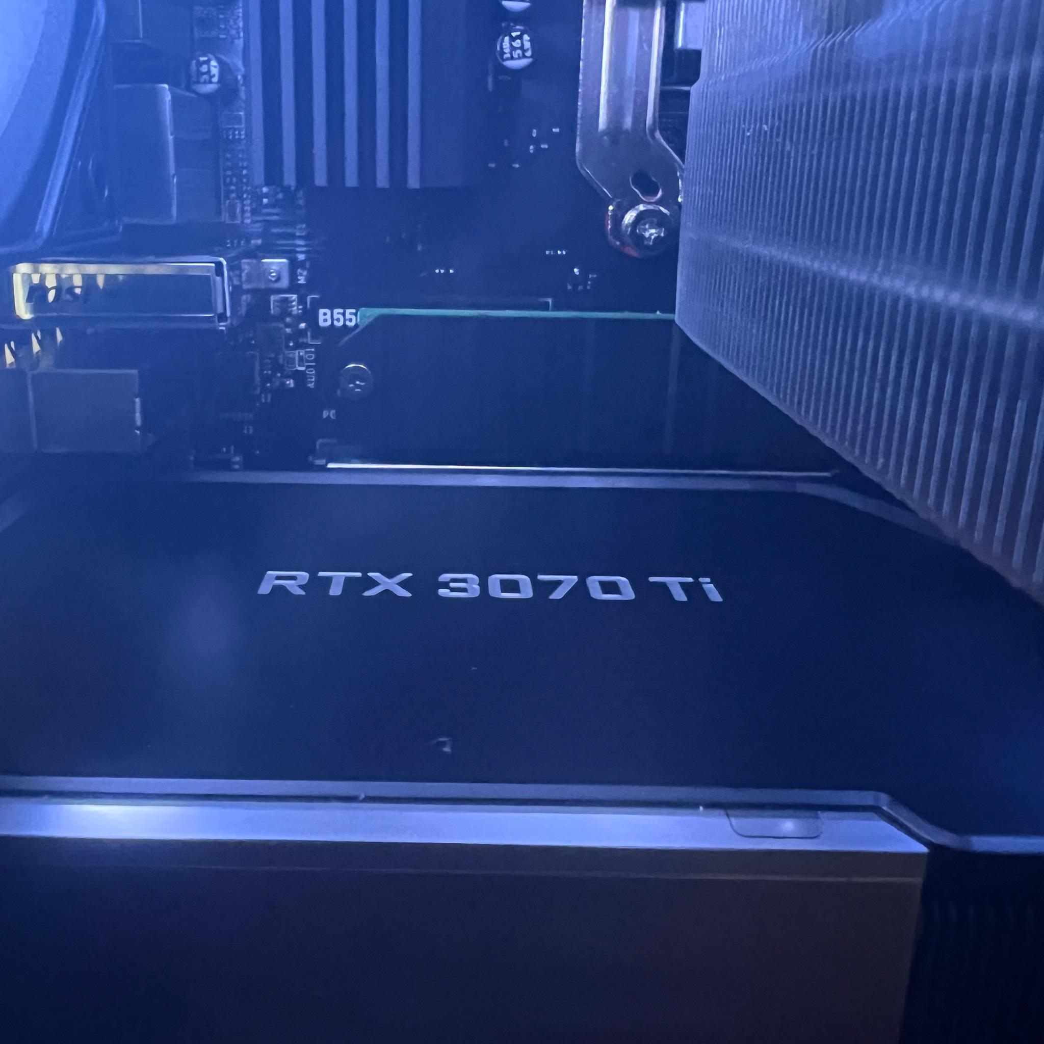 Gaming PC RTX 3070 Ti Ryzen 5 5600x USB c Free Shipping