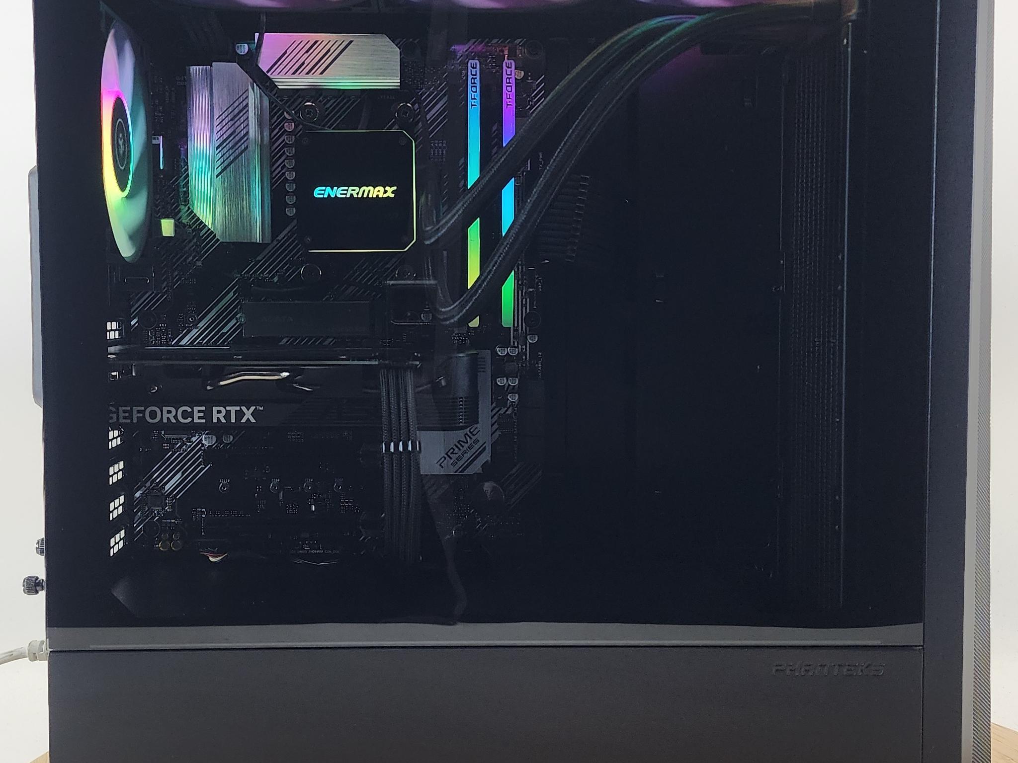 Gaming PC Ryzen 7 5700X 32GB RAM 1TB SSD RTX 4060 8GB Windows 11 Computer