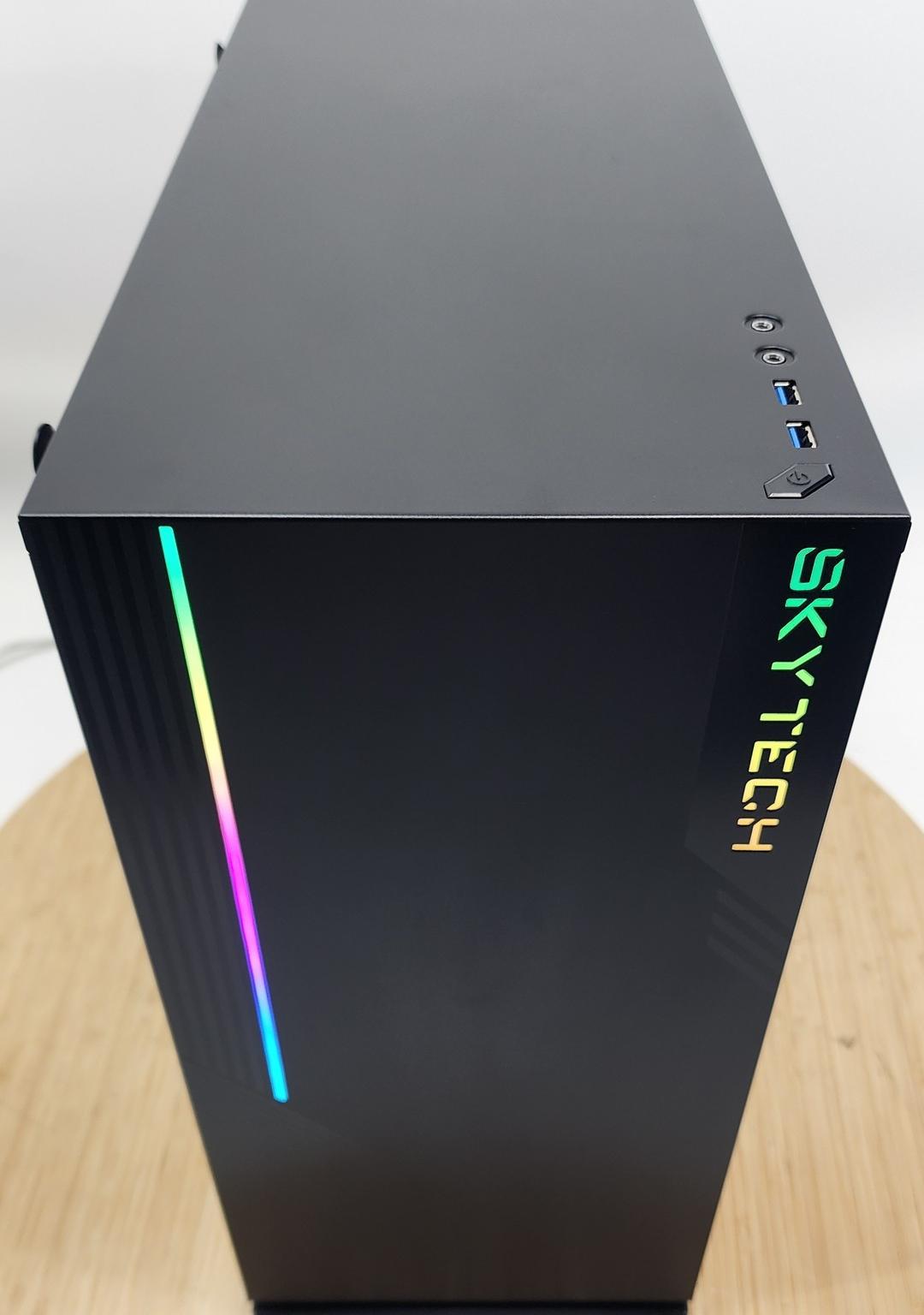 Gaming PC Ryzen 7 3700X 16GB RAM 500GB SSD RX 5700 8GB Windows 11 Computer