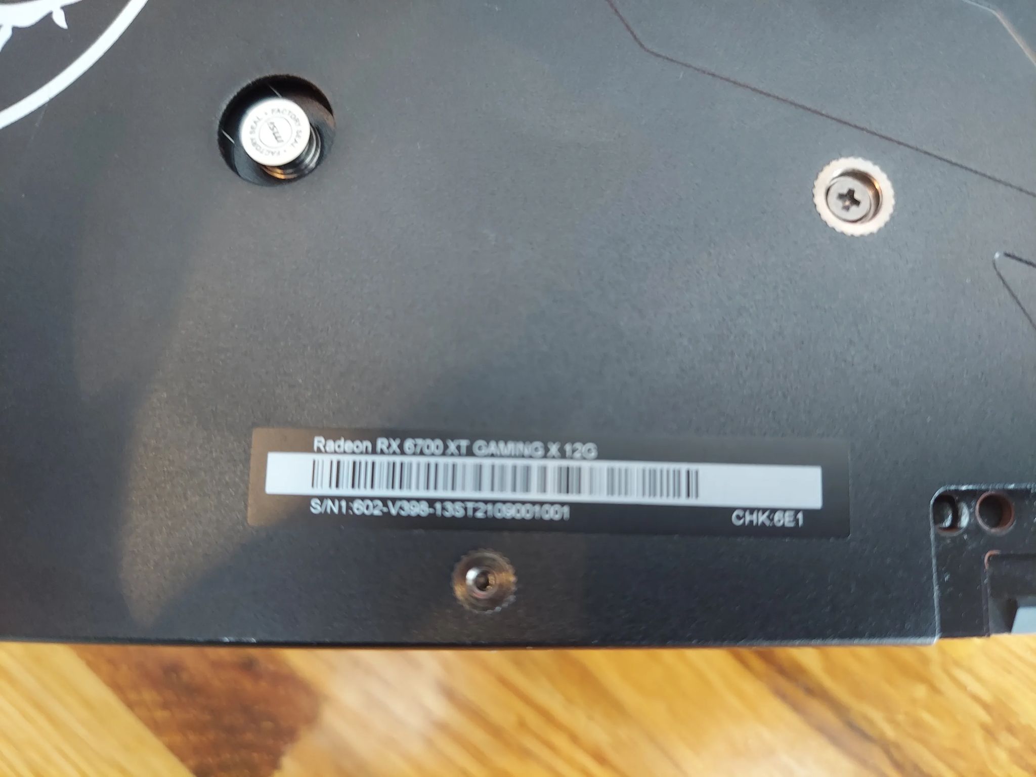 RX 6700XT - MSI Gaming X, 12Gb DDR6