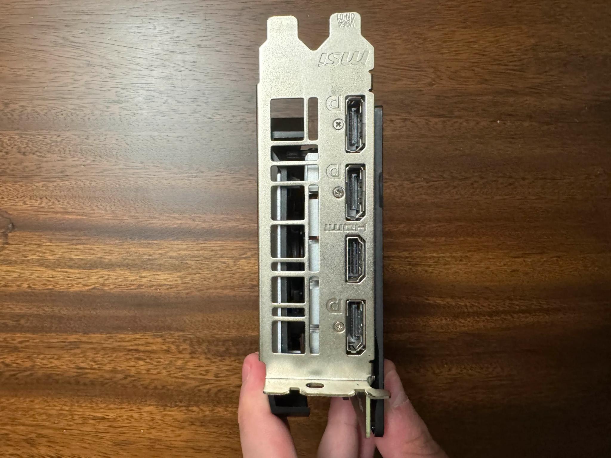 MSI VENTUS OC GeForce RTX 2060 6 GB Video Card