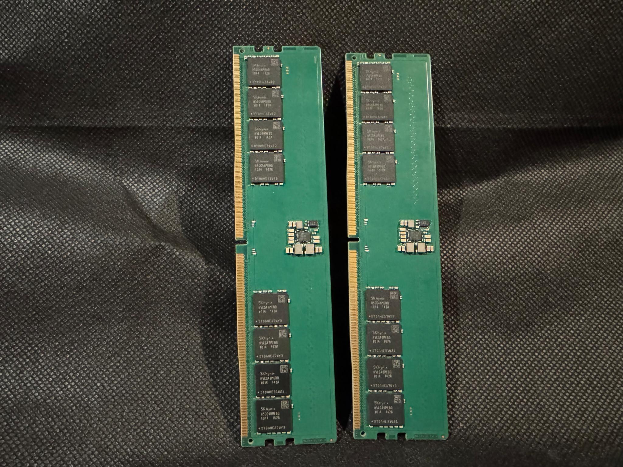 DDR5 DIMM (2x16GB) (32GB TOTAL) RAM @4800Mhz