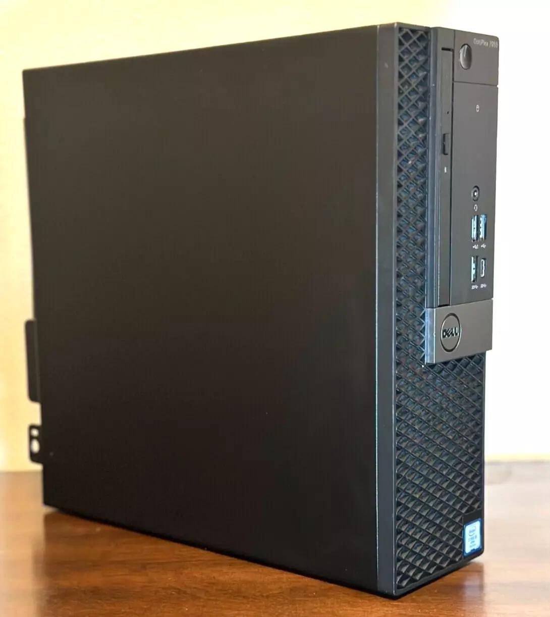 Dell Optiplex 7050 SFF i5-7500 Includes RAM SSD GPU WIFI DVD-RW Windows 10 Pro
