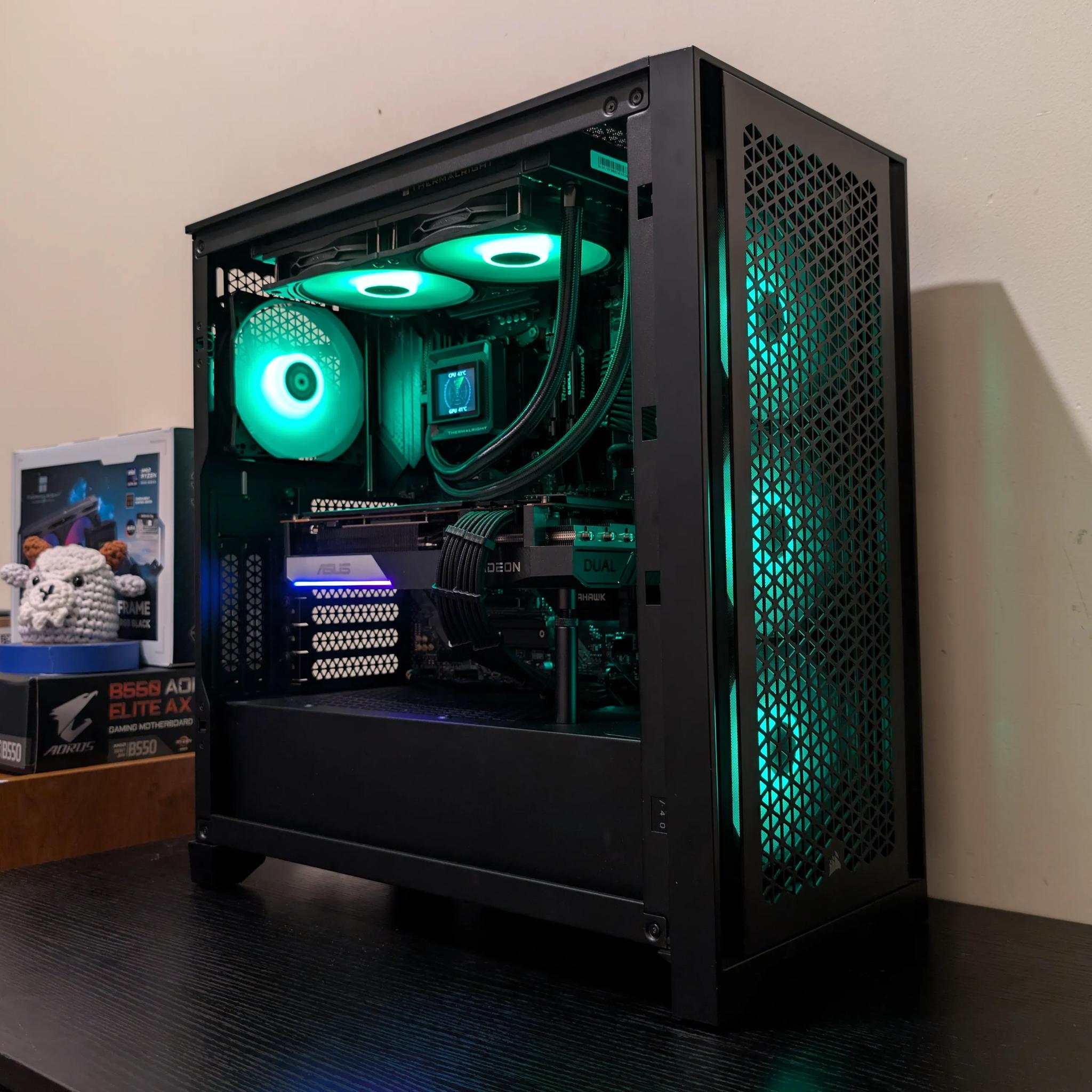 🐦‍⬛1440p Gaming Beast | RX 6750XT | Ryzen 7 5700X | 1TB SSD | 32GB RAM | WiFi 6 & Bluetooth🐦‍⬛
