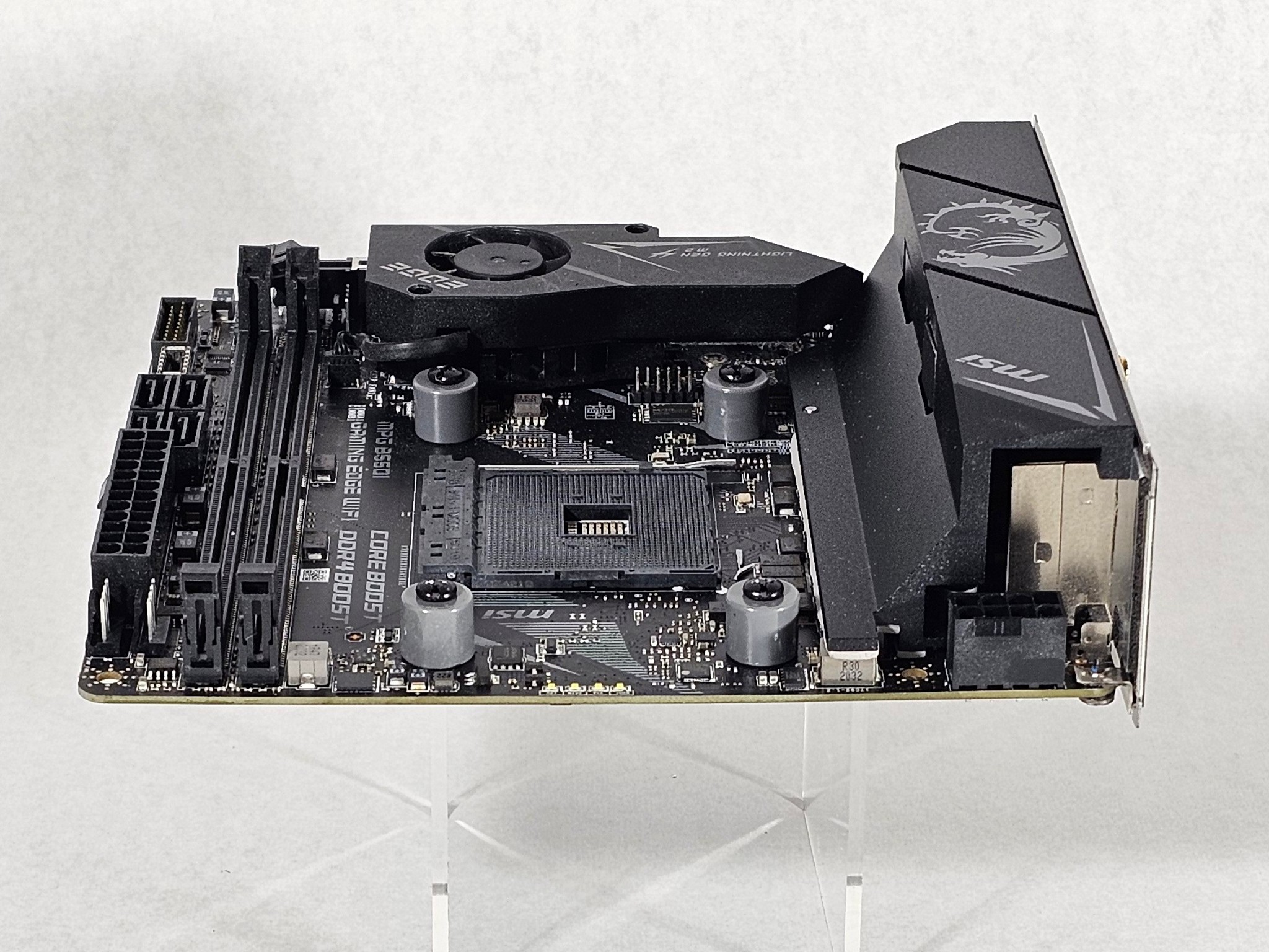 MSI MPG B550I AM4 ITX GAMING EDGE WIFI Motherboard - Like New