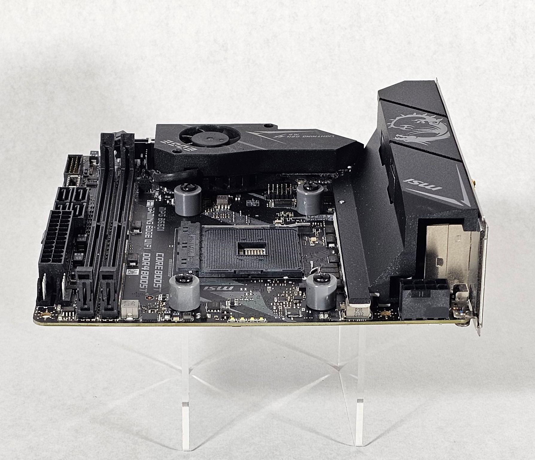 MSI MPG B550I AM4 ITX GAMING EDGE WIFI Motherboard - Like New