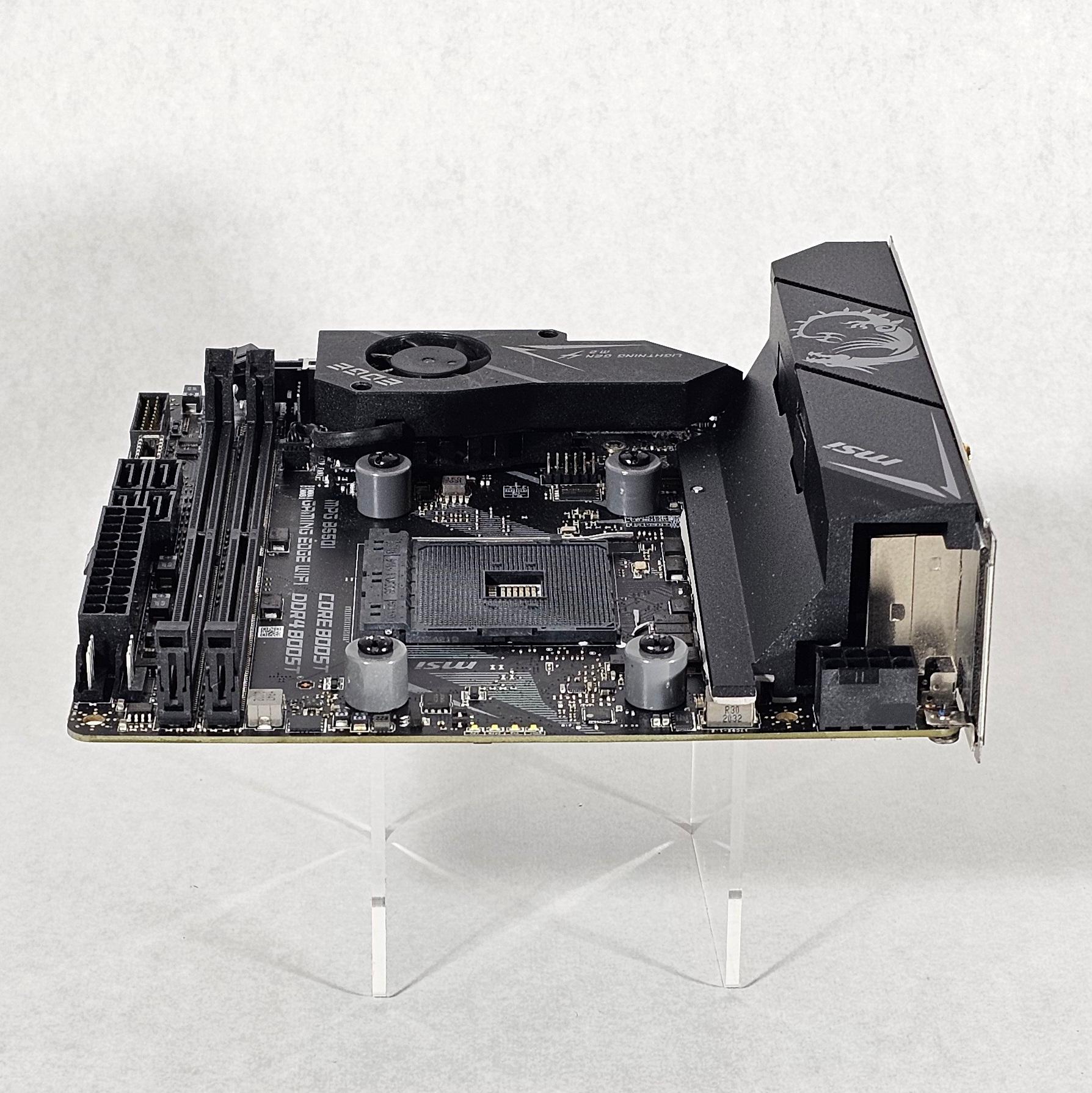 MSI MPG B550I AM4 ITX GAMING EDGE WIFI Motherboard - Like New