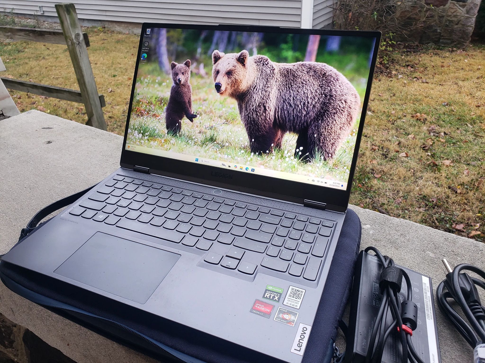 Lenovo Legion S7-15ACH6 | Ryzen 5800H, RTX 3060, 16GB RAM, 512GB NVMe, 1440p 165Hz, Windows 11
