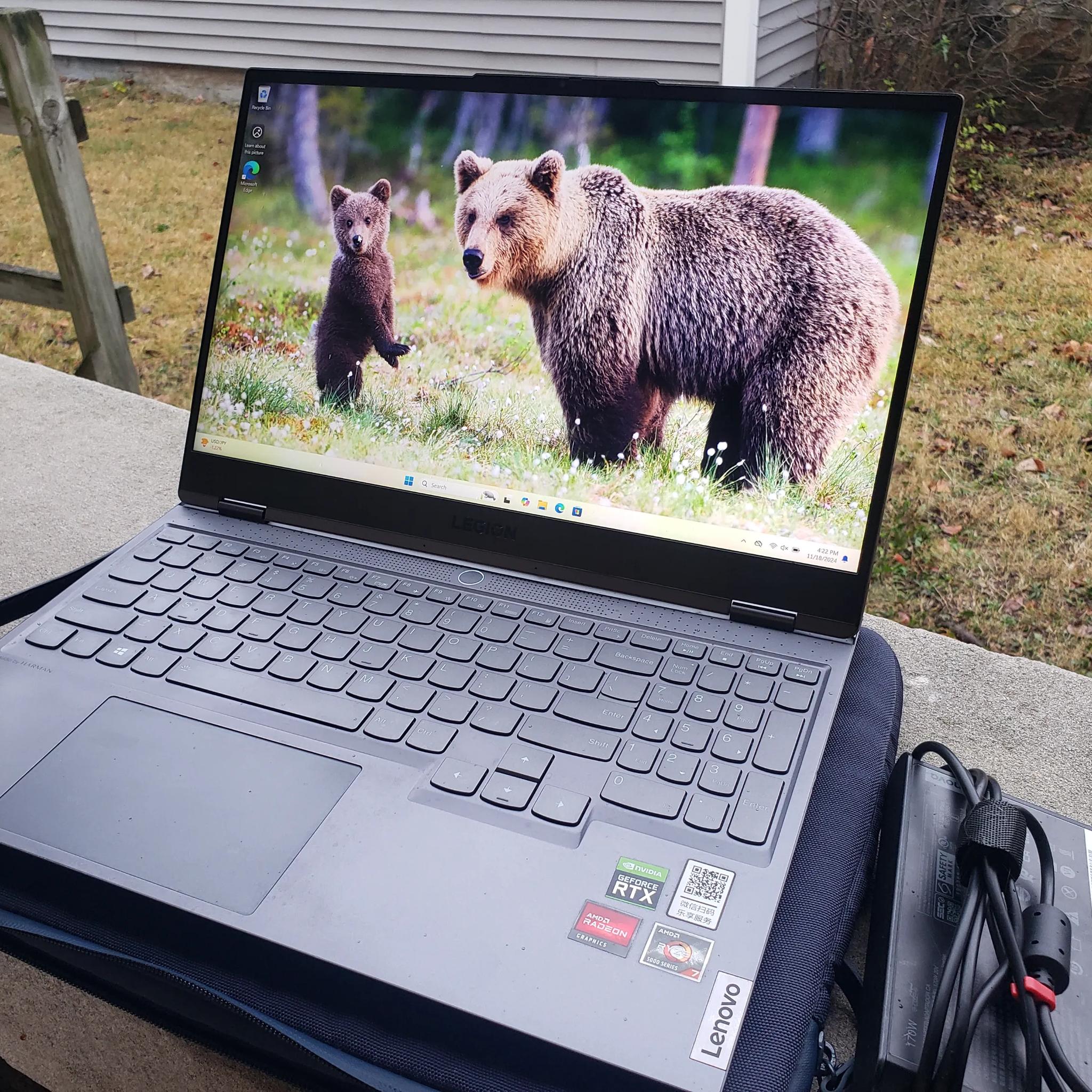 Lenovo Legion S7-15ACH6 | Ryzen 5800H, RTX 3060, 16GB RAM, 512GB NVMe, 1440p 165Hz, Windows 11
