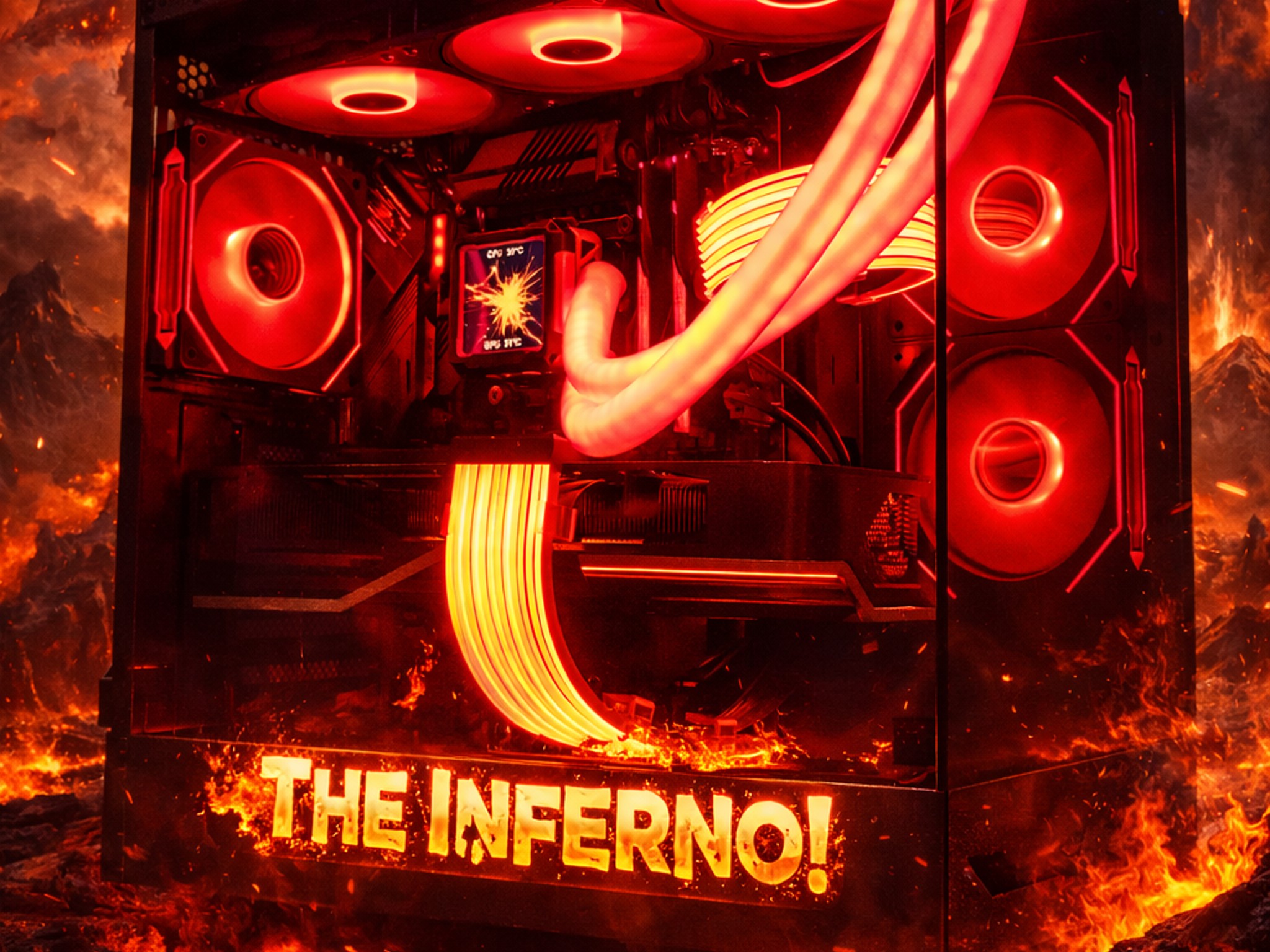 The Inferno!🔥 14600K | 6950XT | 32GB DDR5 | 1TB Gen4 NVMe | LCD Display