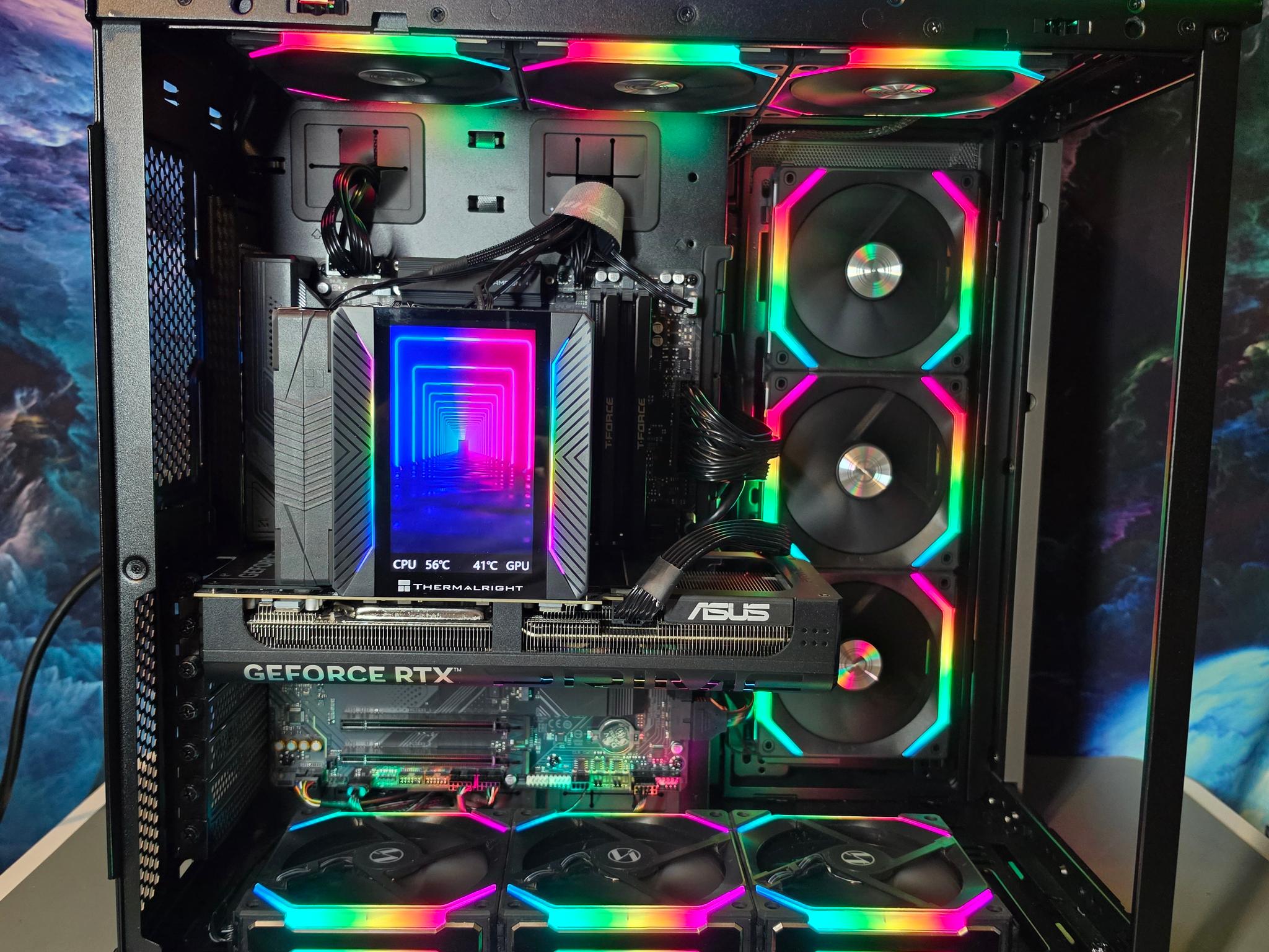ASUS RTX 5080 16gb + Ryzen 9800x3d PC Build #88
